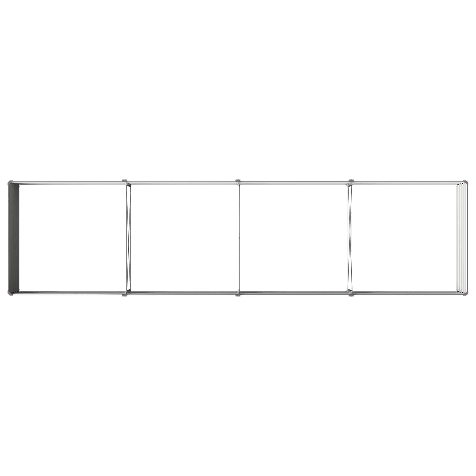 Raised Garden Bed Anthracite 320 x 80 x 55 cm cold-rolled steel
