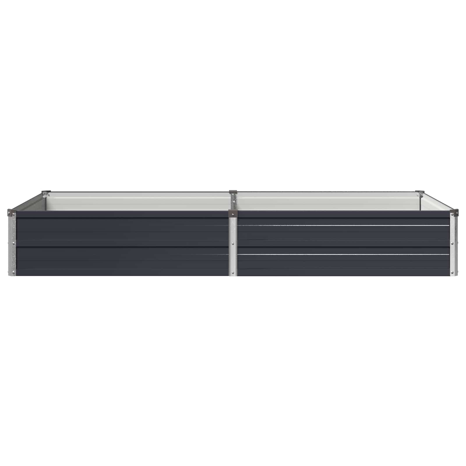 Raised Garden Bed Anthracite 160 x 80 x 24 cm cold-rolled steel