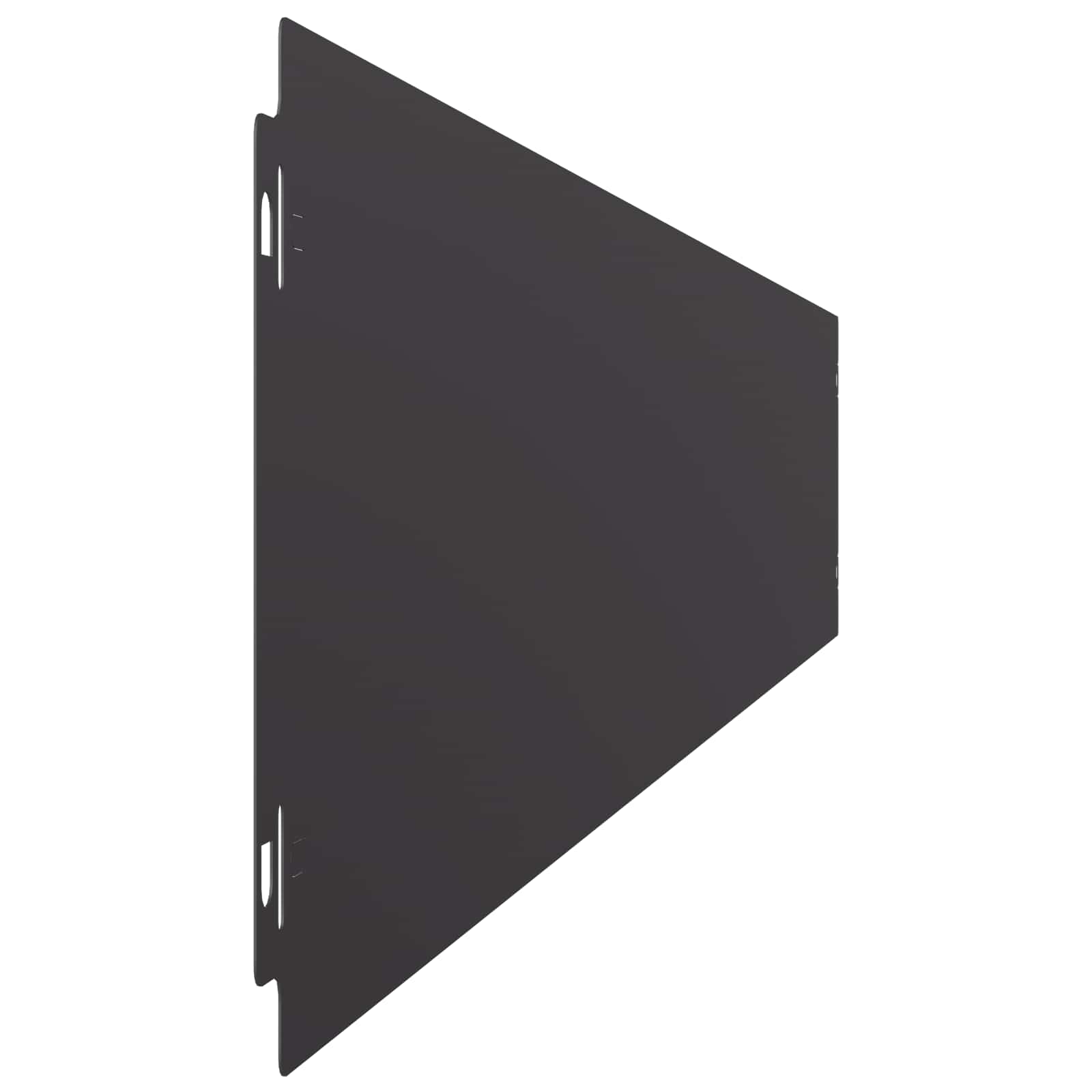 Lawn Edging 30 pcs 15 x 103 cm Steel Black