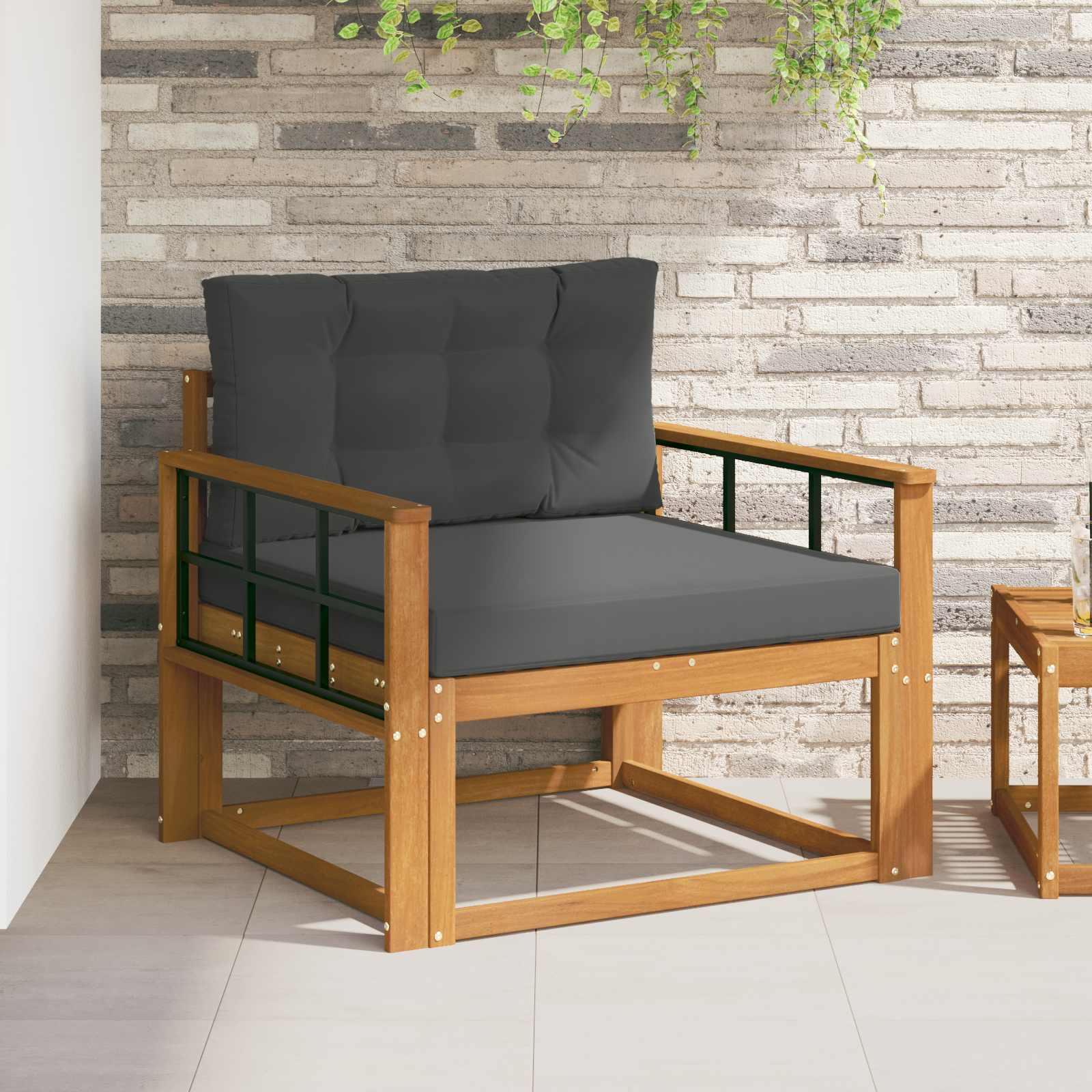 Outdoor Middle Sofa Natural