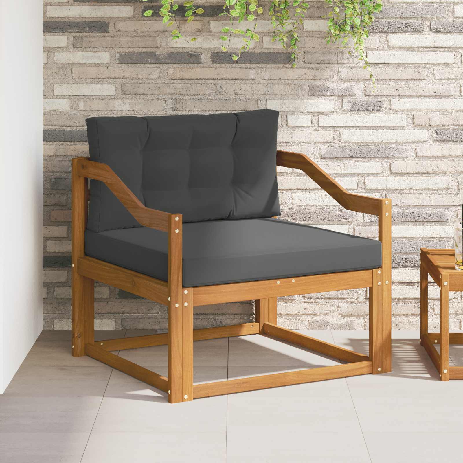 Outdoor Middle Sofa Natural