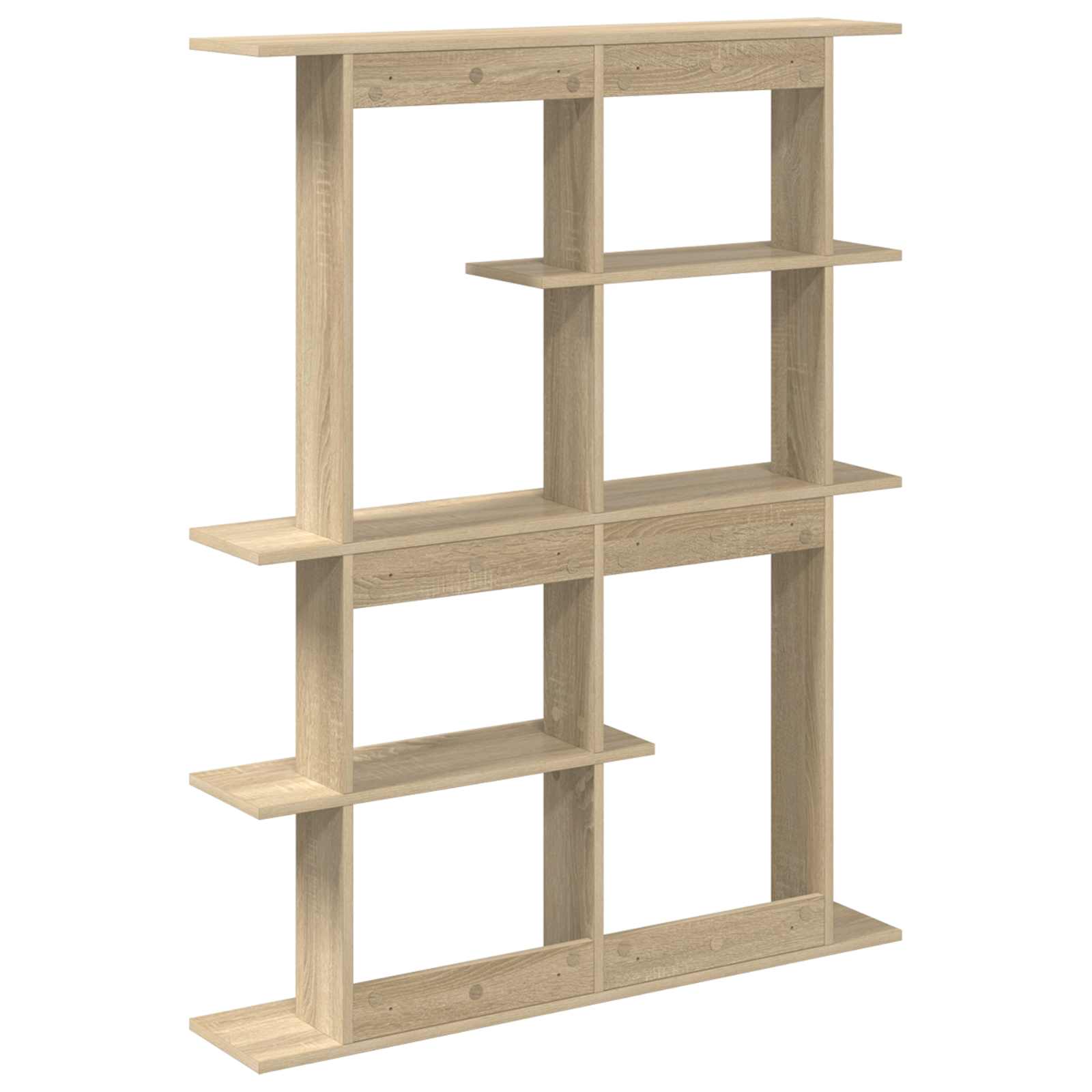 Wall Shelf Sonoma Oak 102 x 20 x 130 cm Engineered Wood