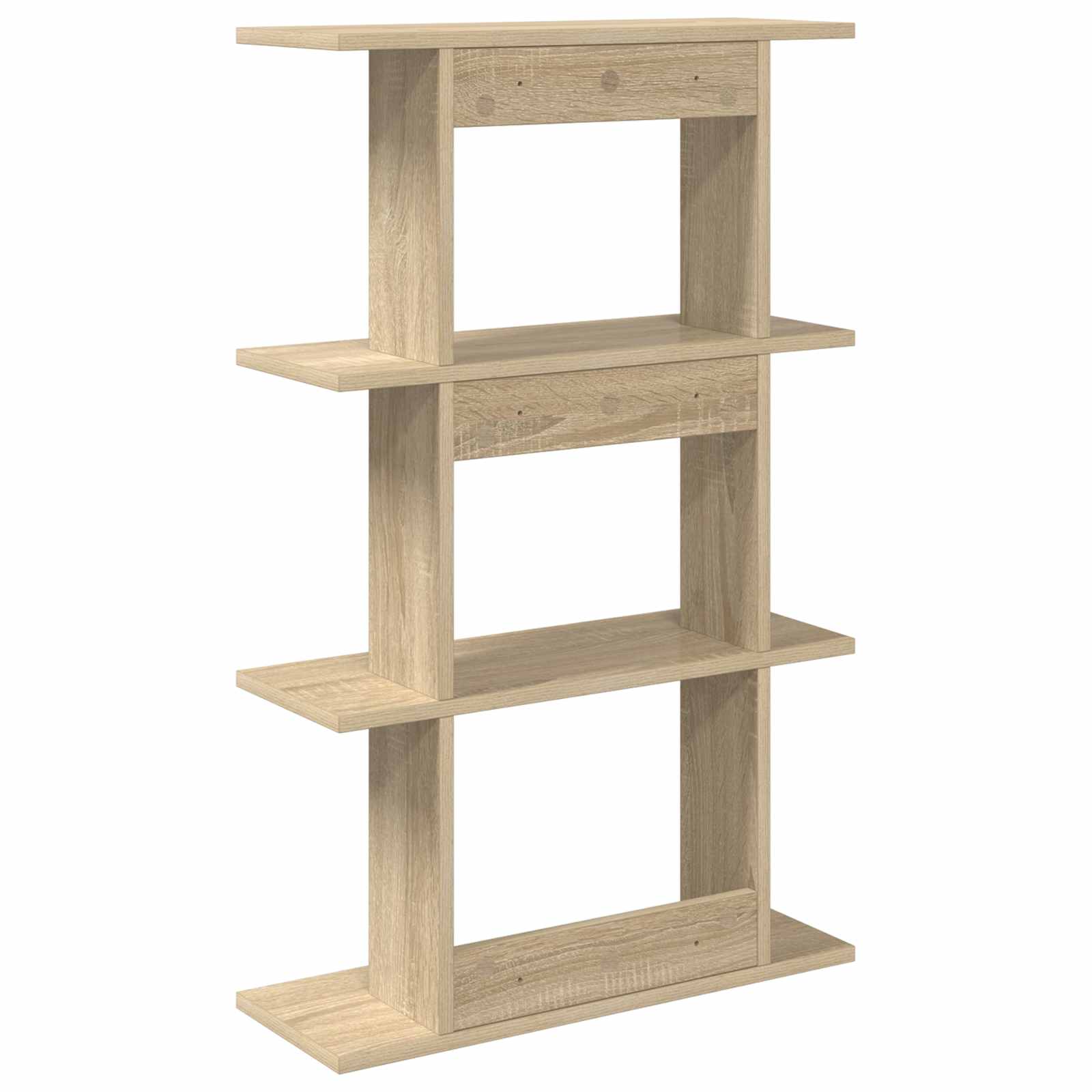 Wall Shelf Wall-Mounted Sonoma Oak 56 x 20 x 90 cm