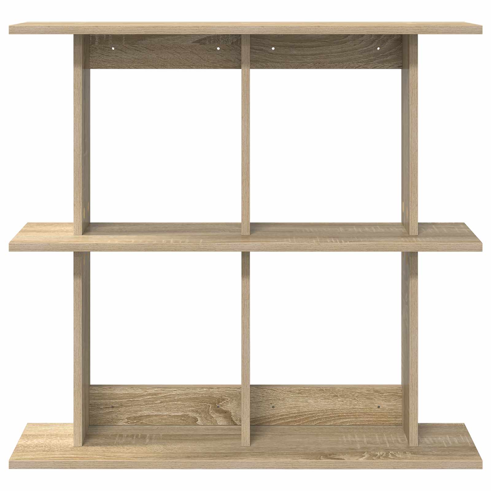 Wall Shelf Wall-Mounted Sonoma Oak 100 x 20 x 75 cm