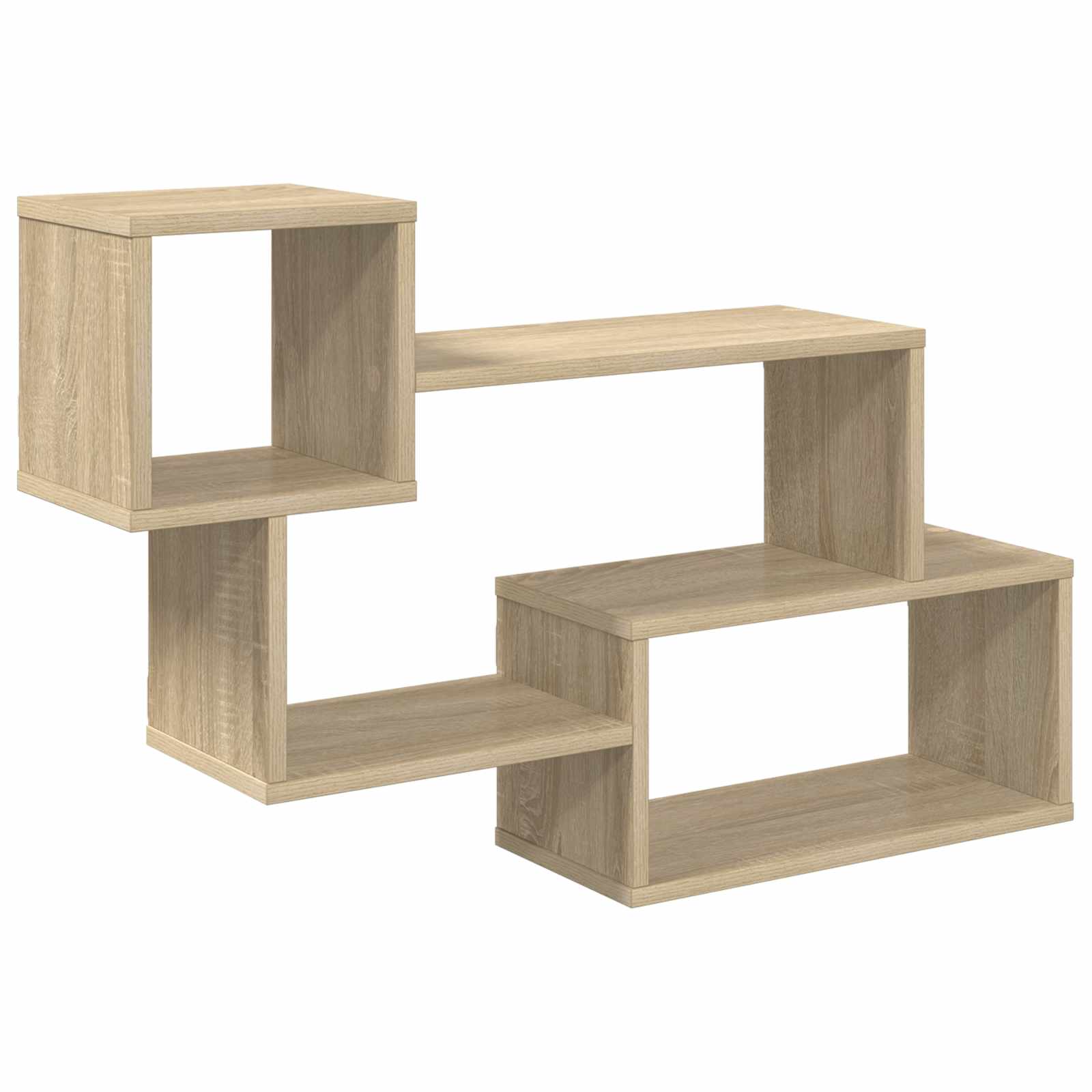 Floating Shelf Wall-Mounted Sonoma Oak 87 x 20 x 55 cm