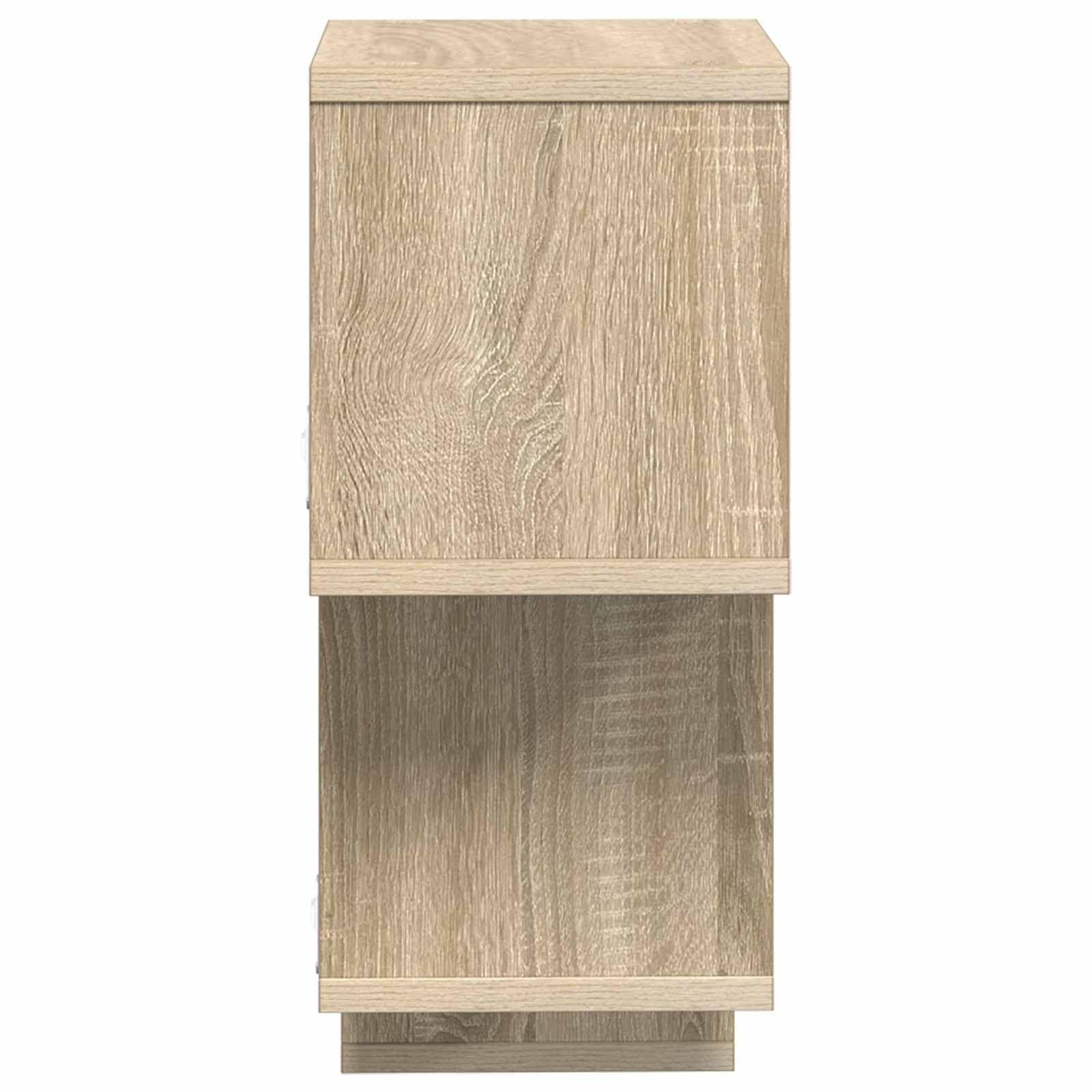 Floating Shelf Wall-Mounted Brown 87 x 20 x 55 cm