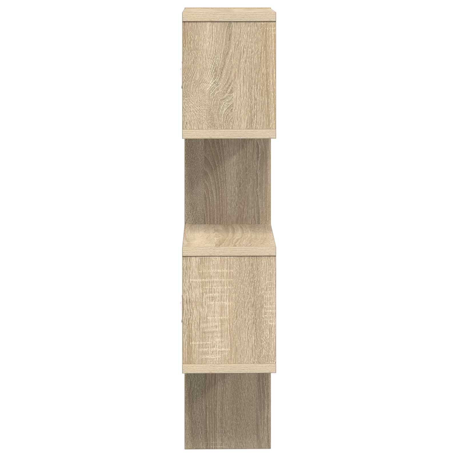 Wall Shelf Wall-Mounted Sonoma Oak 39 x 15 x 76 cm