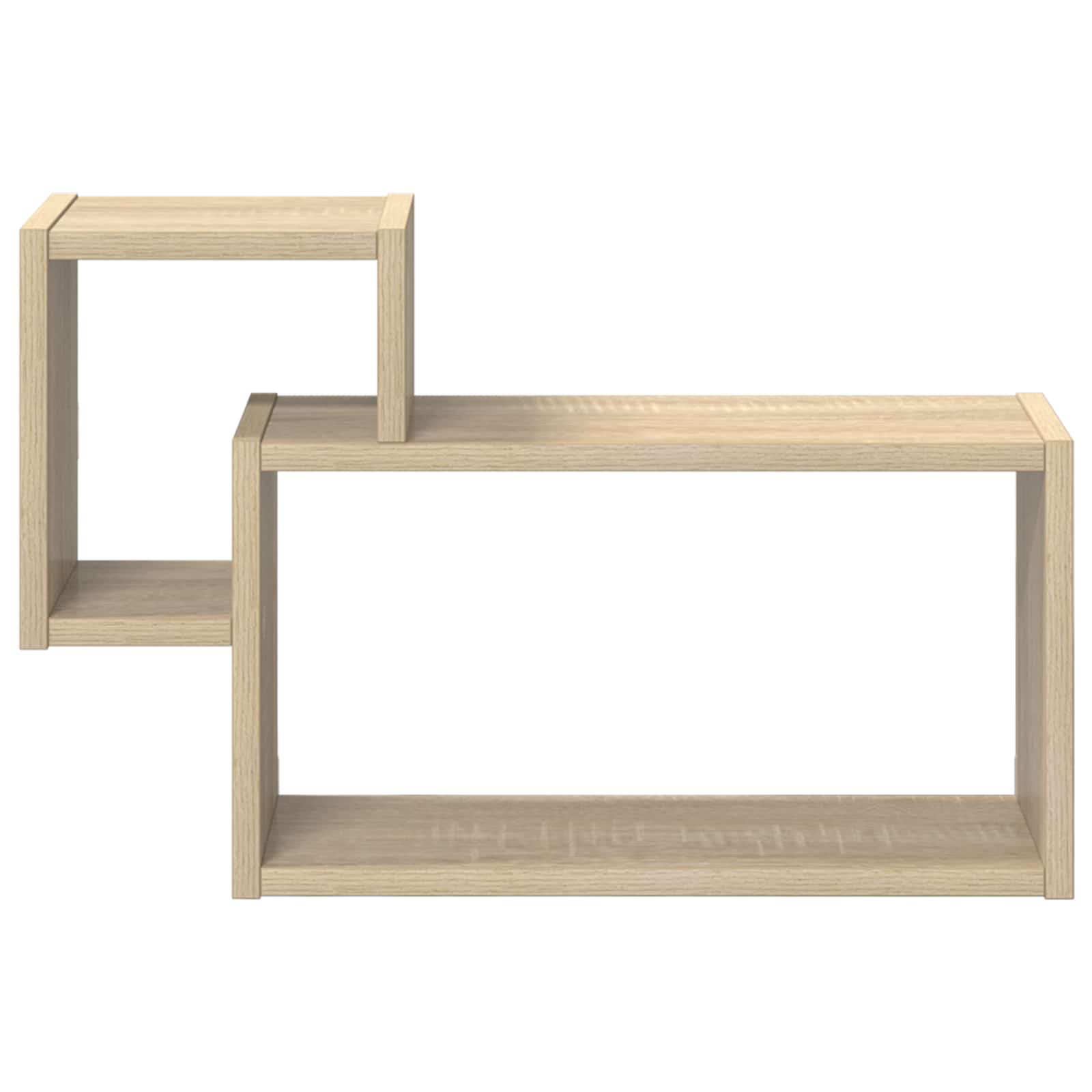 Wall Shelf Wall-Mounted Sonoma Oak 55 x 15 x 35 cm