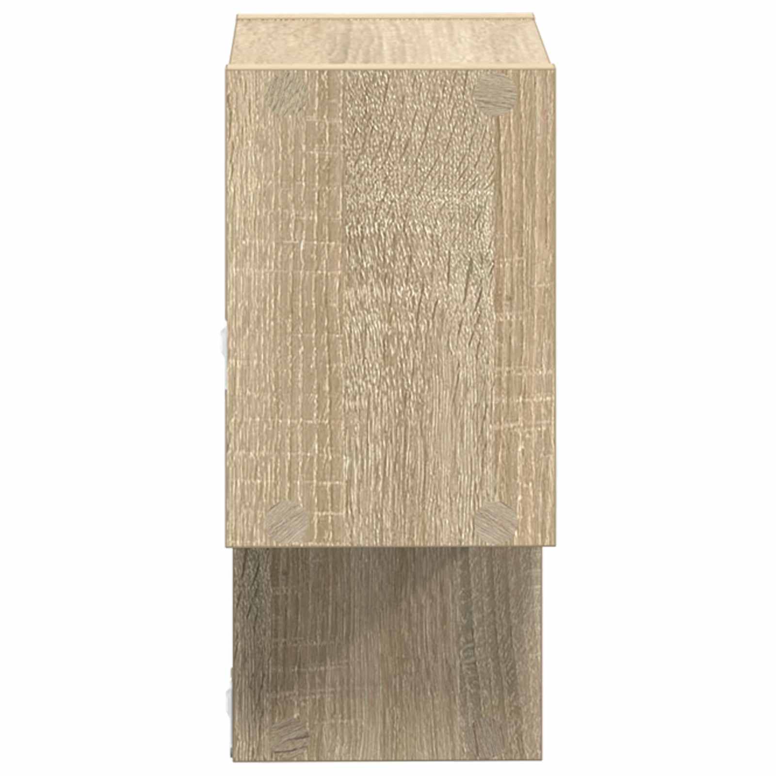 Wall Shelf Wall-Mounted Sonoma Oak 55 x 15 x 35 cm