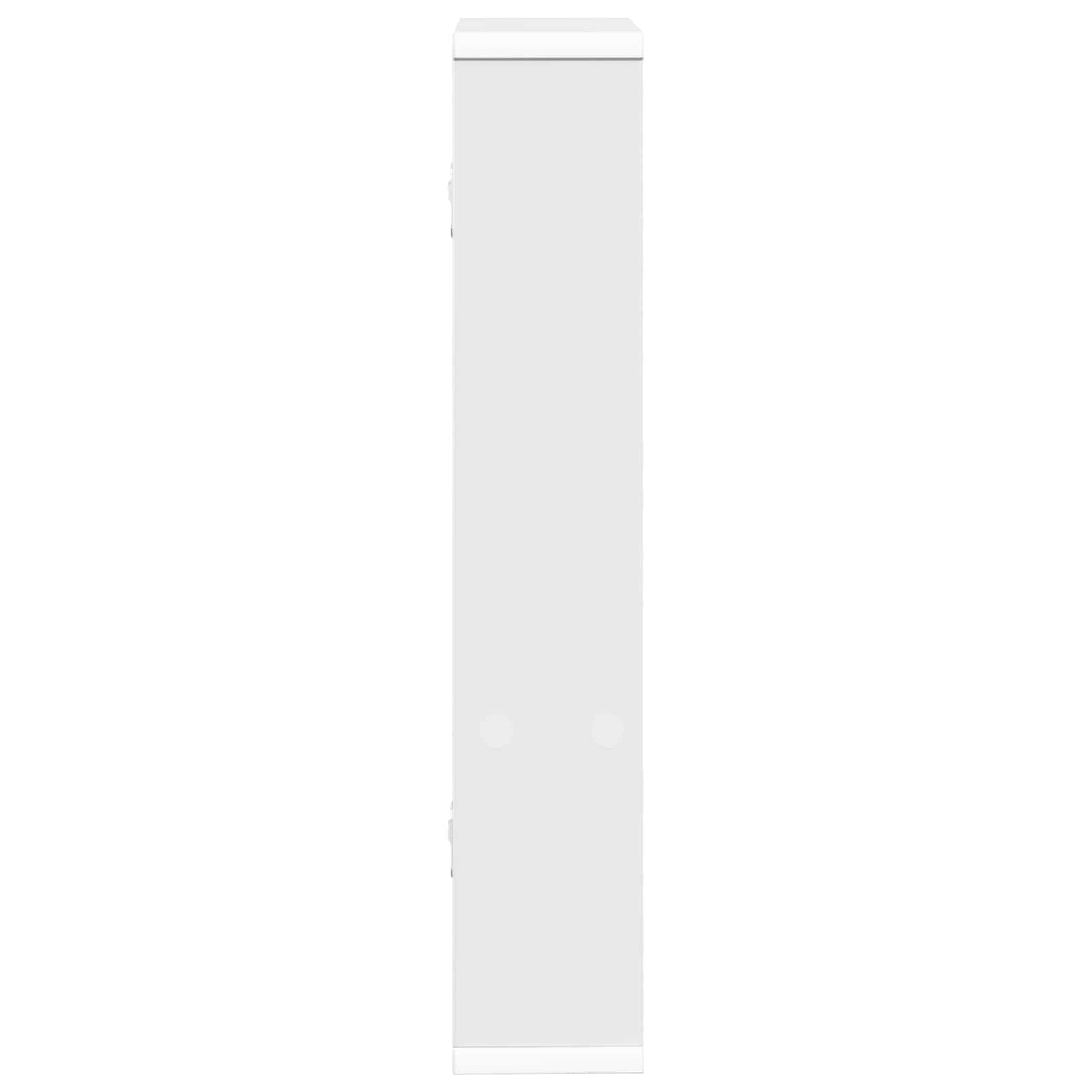 Wall Shelf White 60 x 11 x 60 cm Engineered Wood