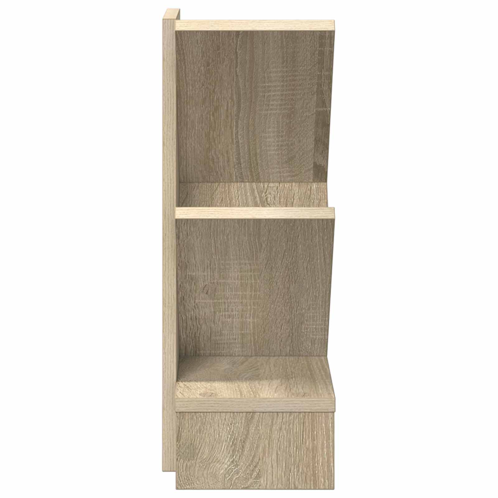 Tree Bookshelf 3-Tier 30 x 18 x 48 cm Engineered Wood