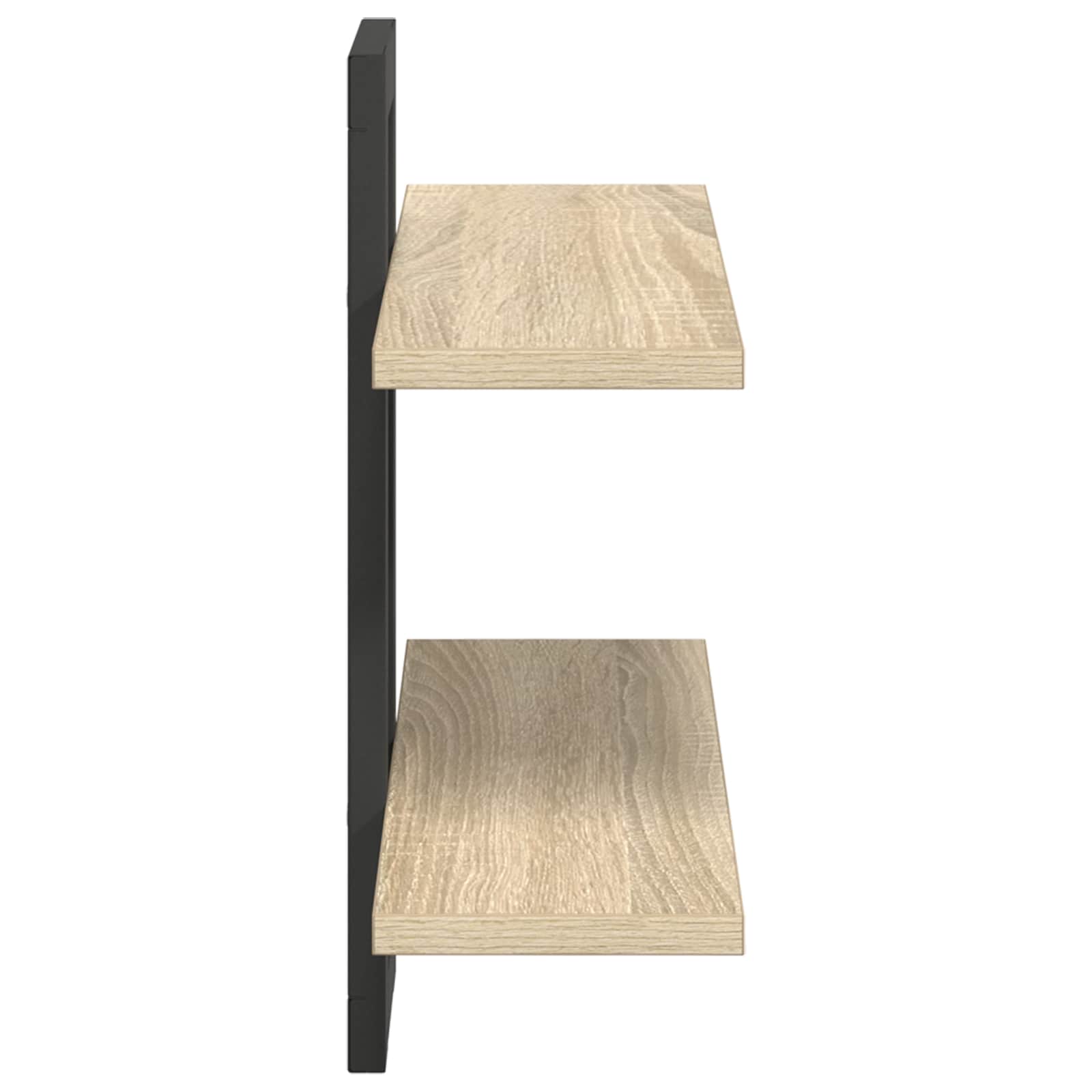 Floating Shelves Sonoma Oak 40 x 15 x 40 cm Engineered Wood