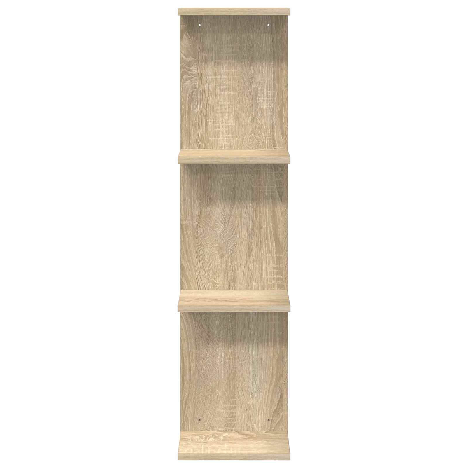 Wall Shelf Sonoma Oak 22 x 15 x 100 cm Engineered Wood