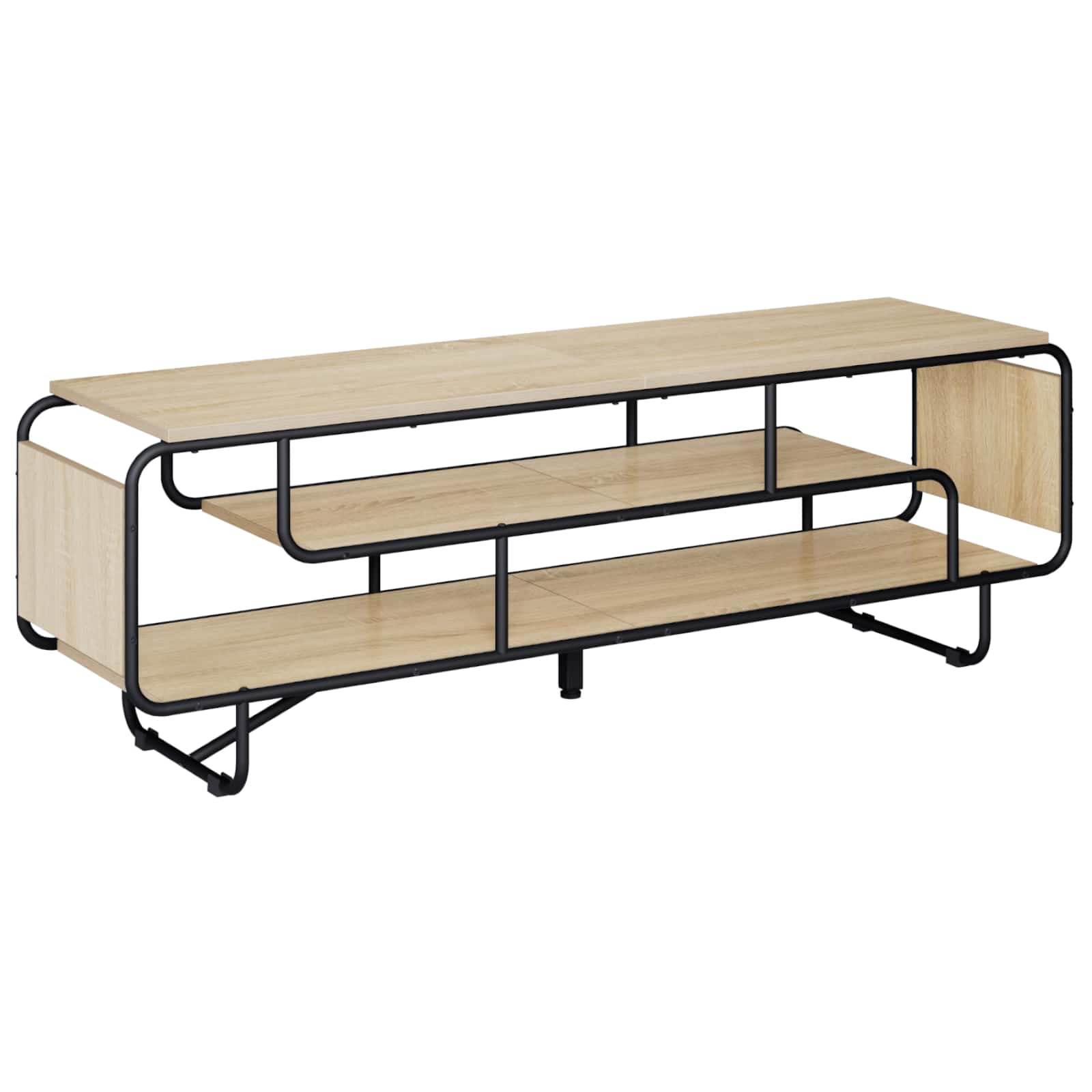 TV Stand 140 x 36 x 45 cm Sonoma Oak Engineered Wood