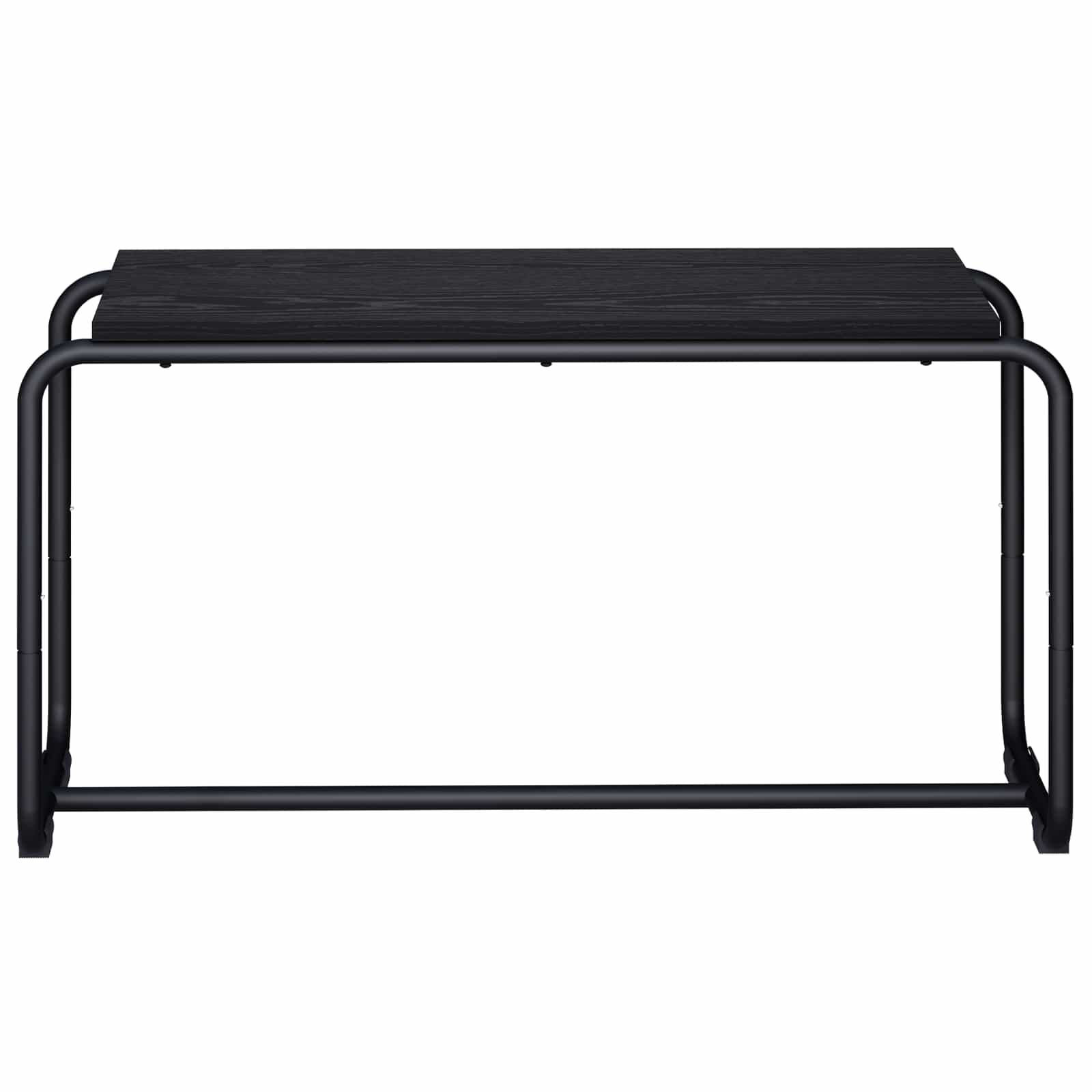 TV Stand 80 x 35.5 x 42 cm Black Oak Engineered Wood