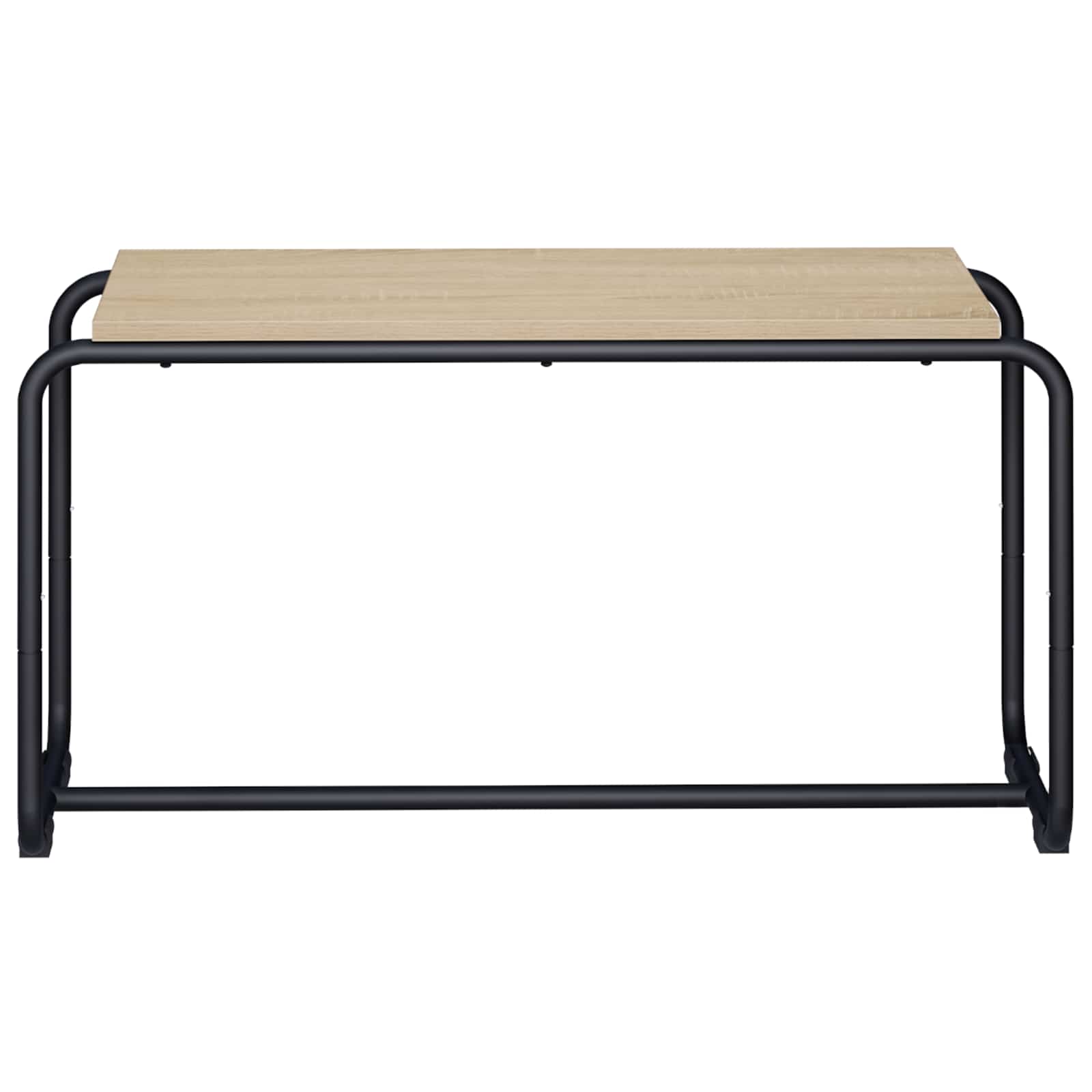 TV Stand 80 x 35.5 x 42 cm Sonoma Oak Engineered Wood