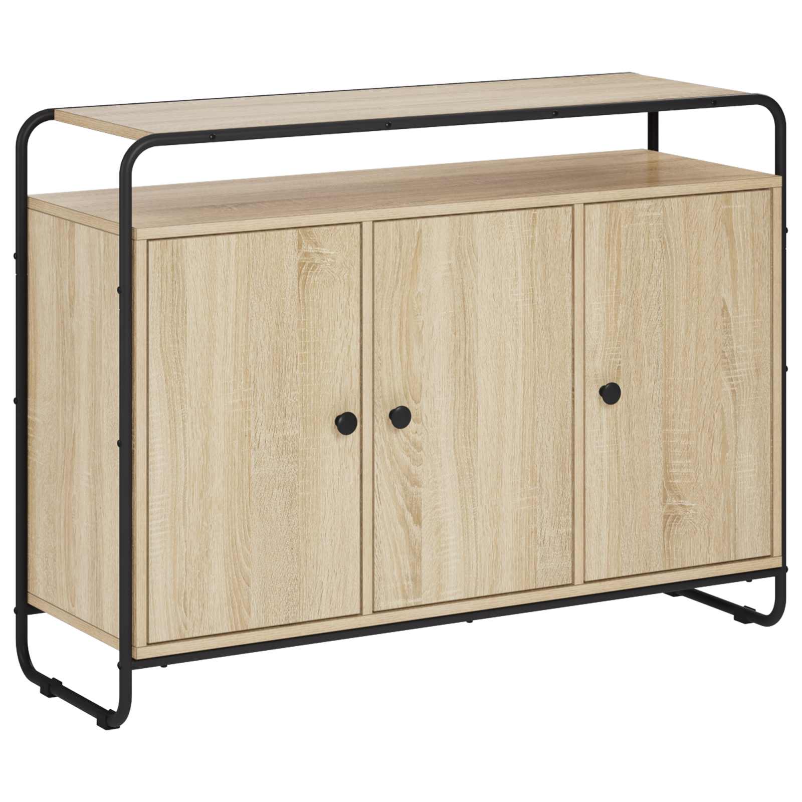 Sideboard Sonoma Oak 102 x 35 x 75 cm Engineered Wood