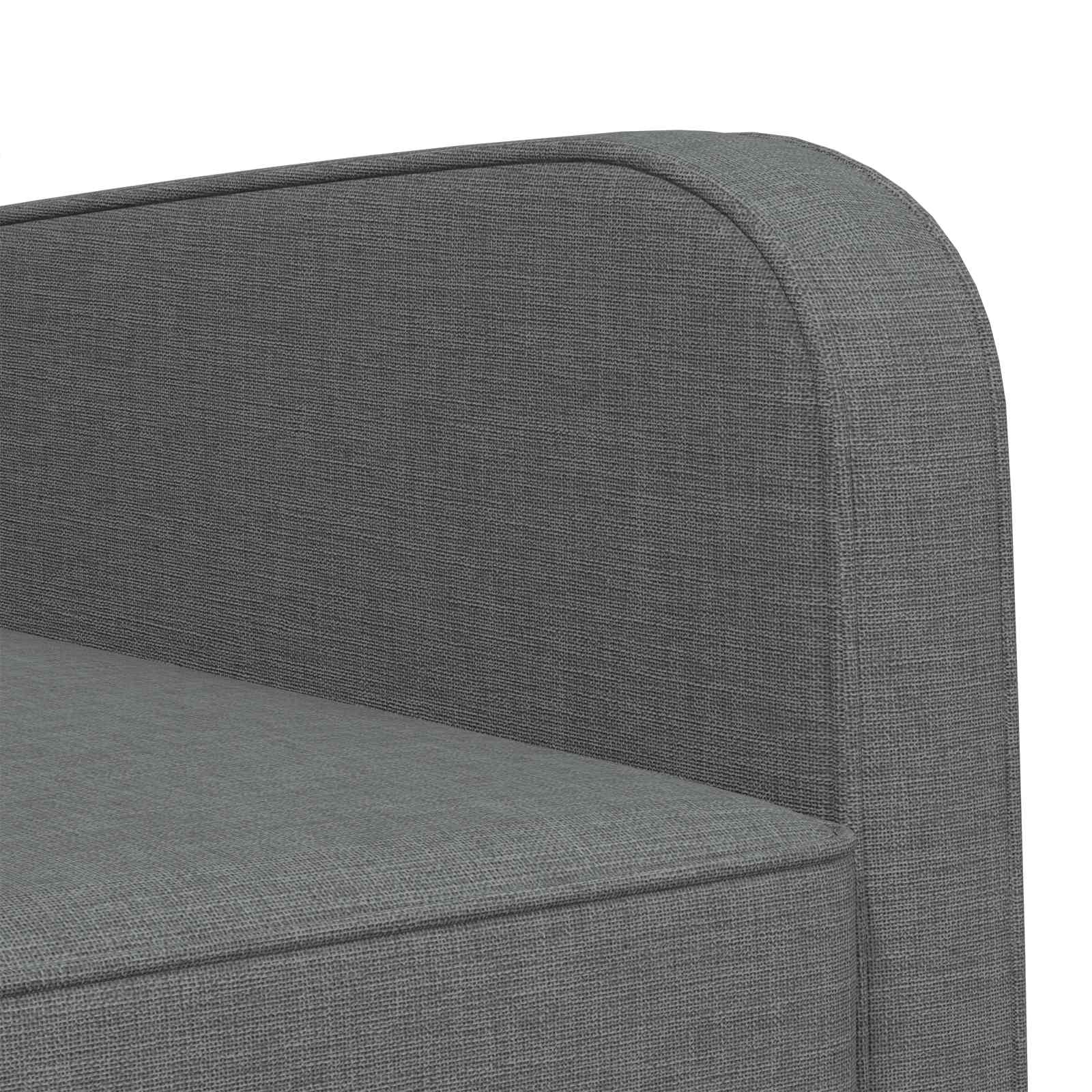 Armchair Dark Grey Fabric