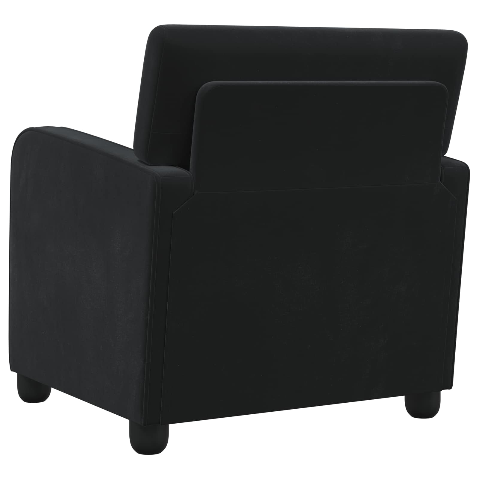 Armchair Black Velvet