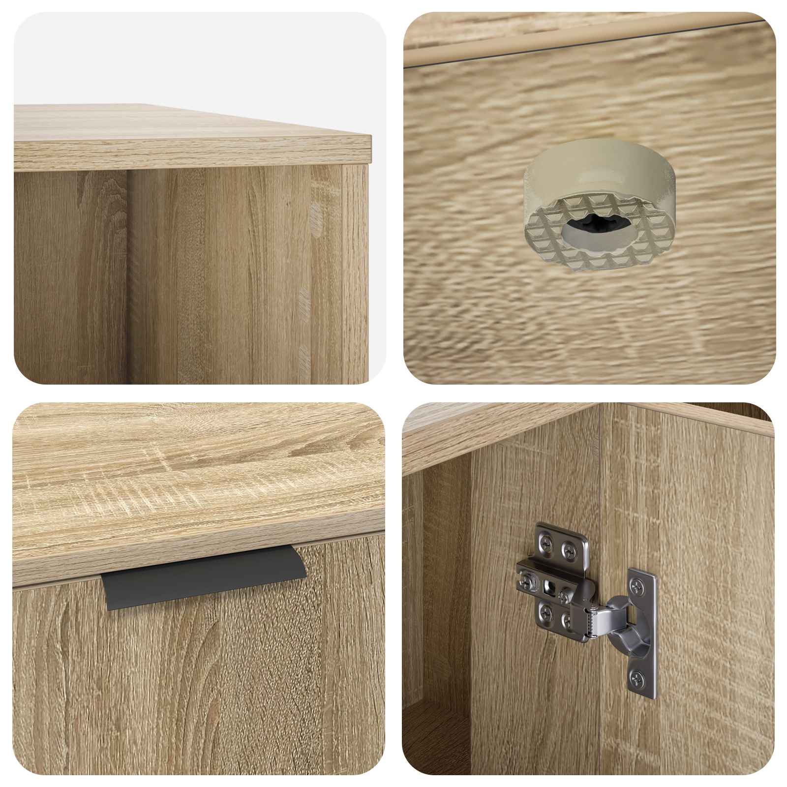 Cat Crate Furniture Sonoma Oak 100 x 49 x 45 cm Engineered Wood