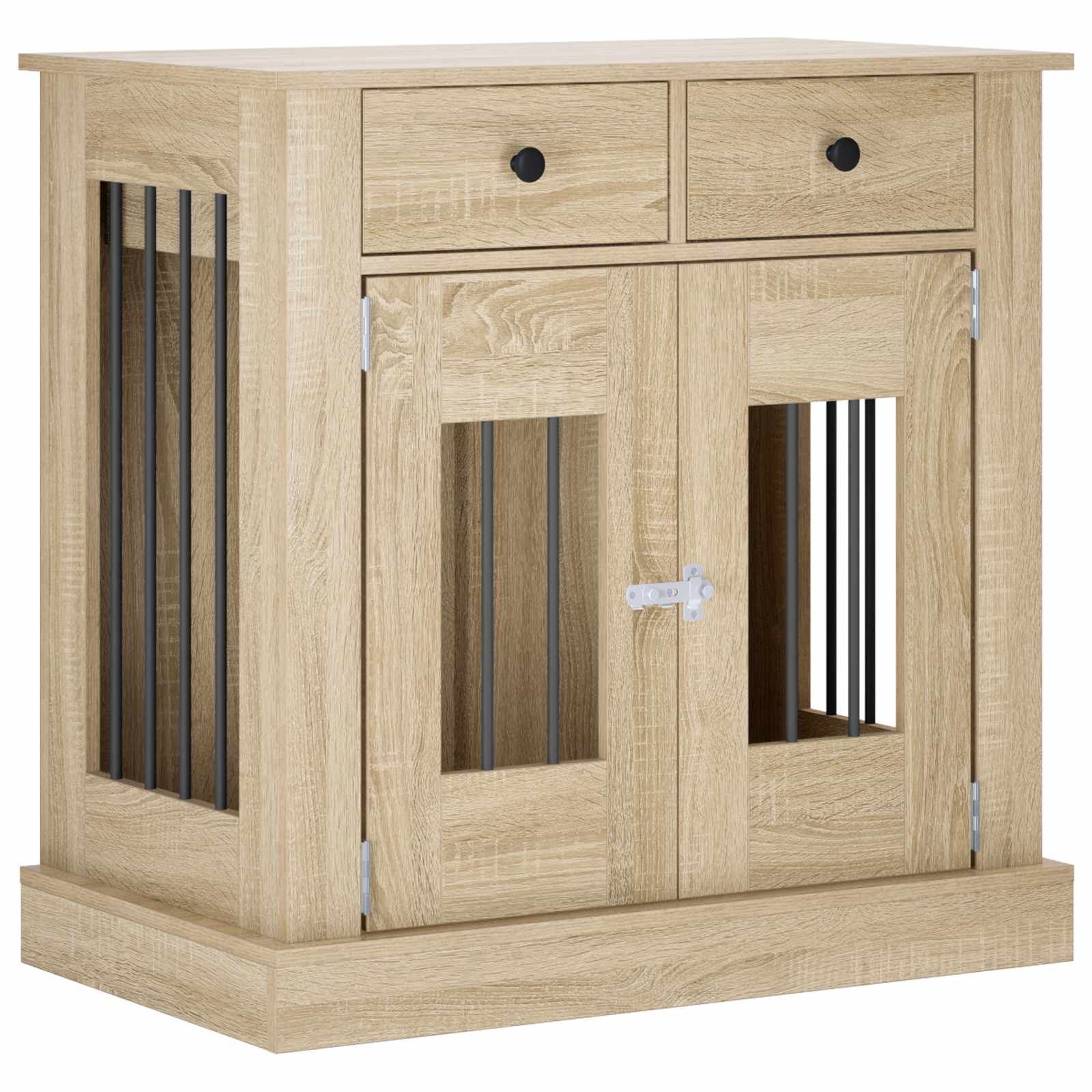 Dog crate furniture Sonoma Oak 80 x 47.5 x 80 cm