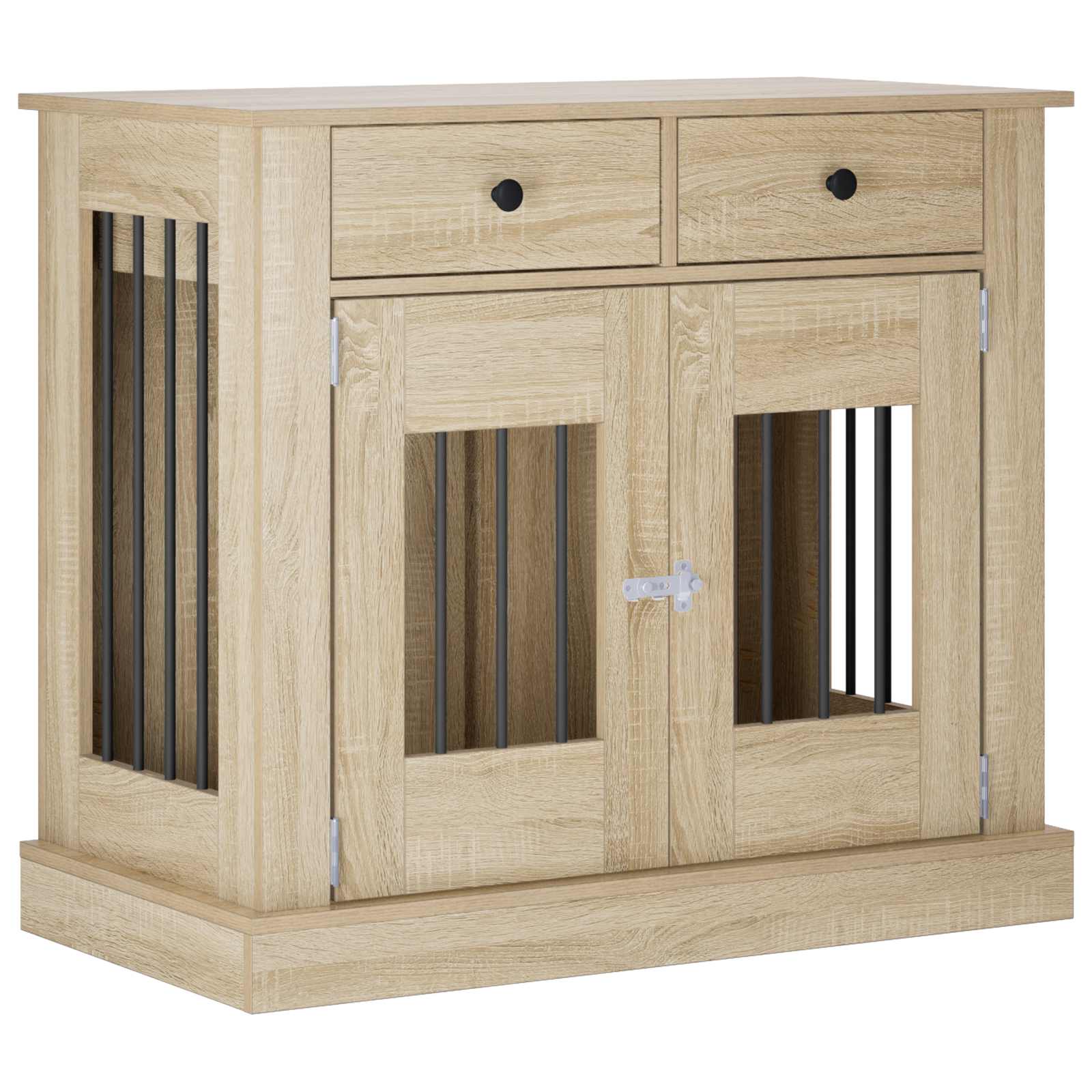 Dog crate furniture Sonoma Oak 90 x 47.5 x 80 cm