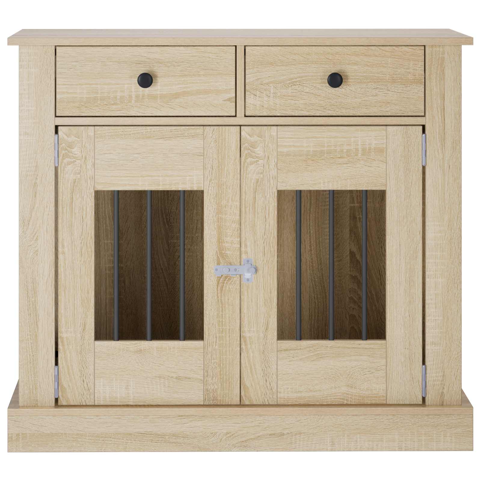 Dog crate furniture Sonoma Oak 90 x 47.5 x 80 cm