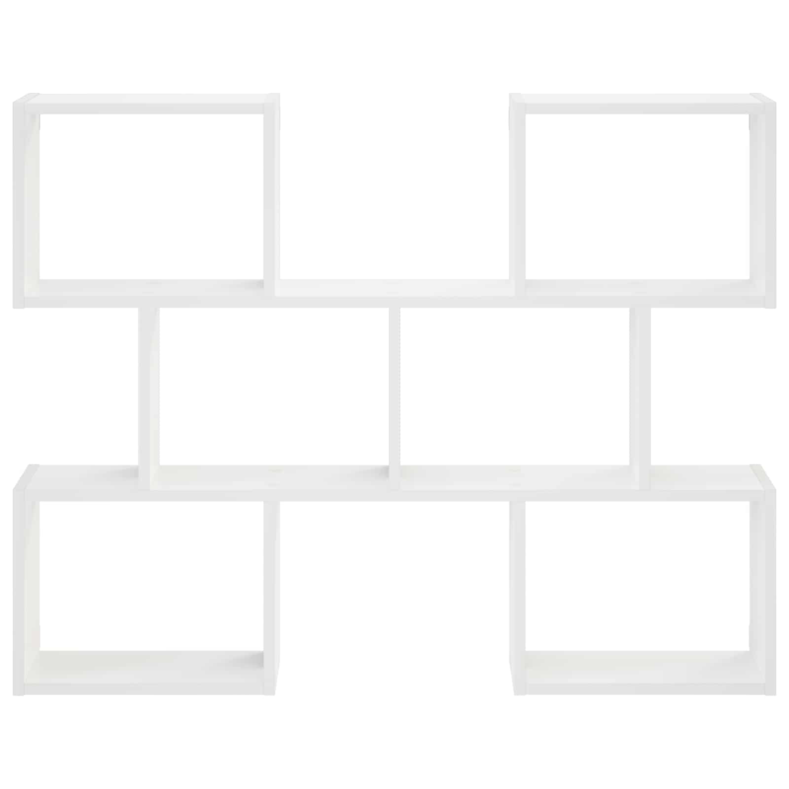 Wall Shelf White 103 x 17 x 80 cm Engineered Wood