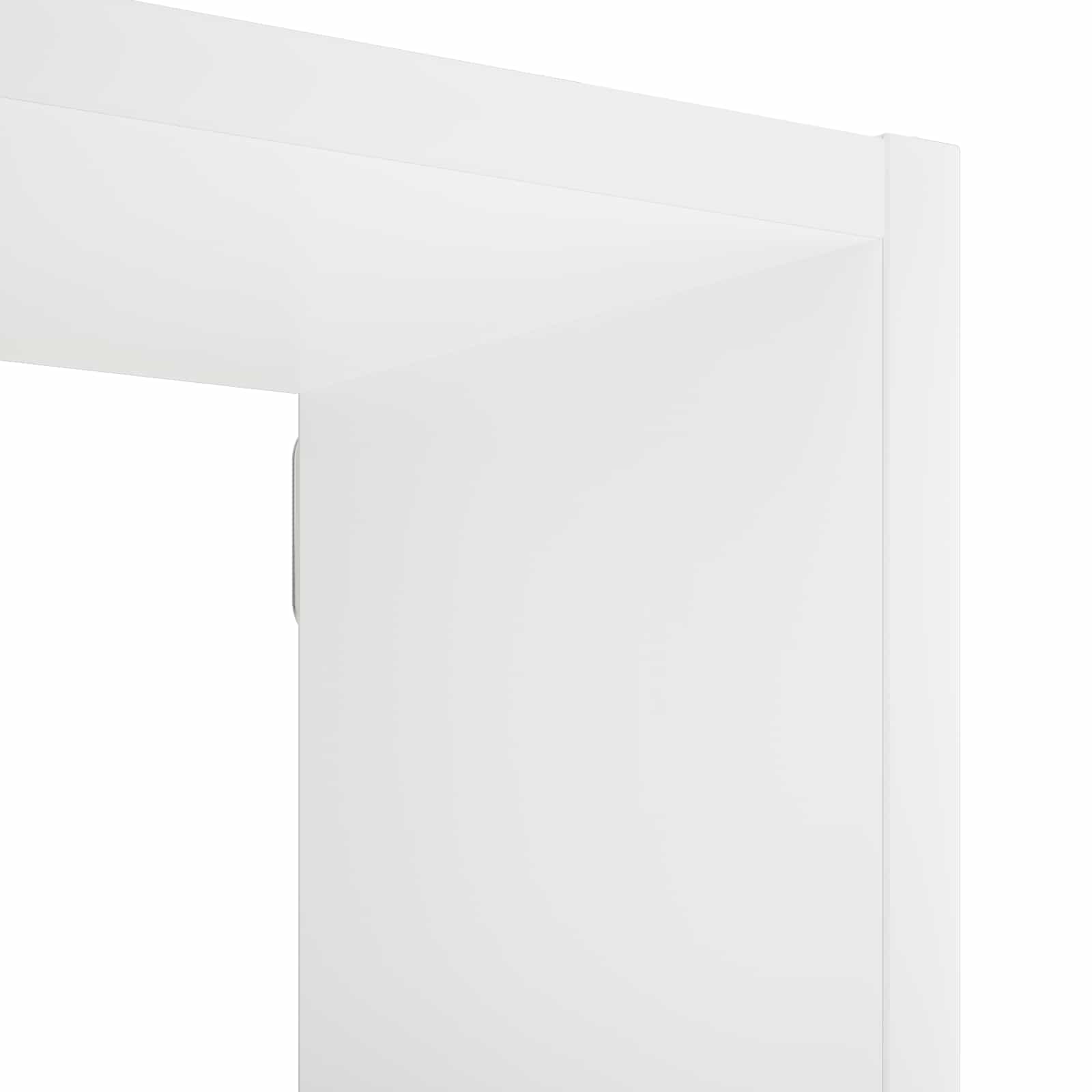 Wall Shelf White 100 x 17 x 60 cm Engineered Wood
