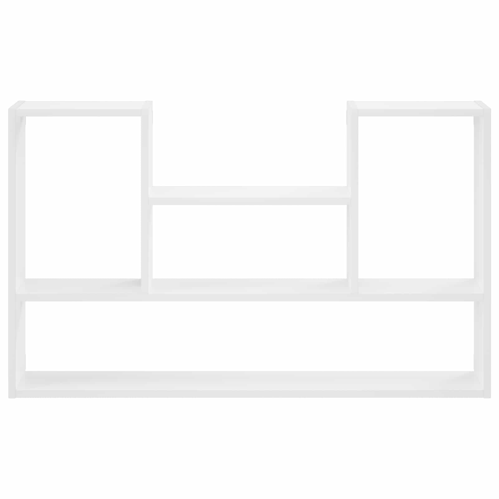 Wall Shelf White 100 x 17 x 60 cm Engineered Wood