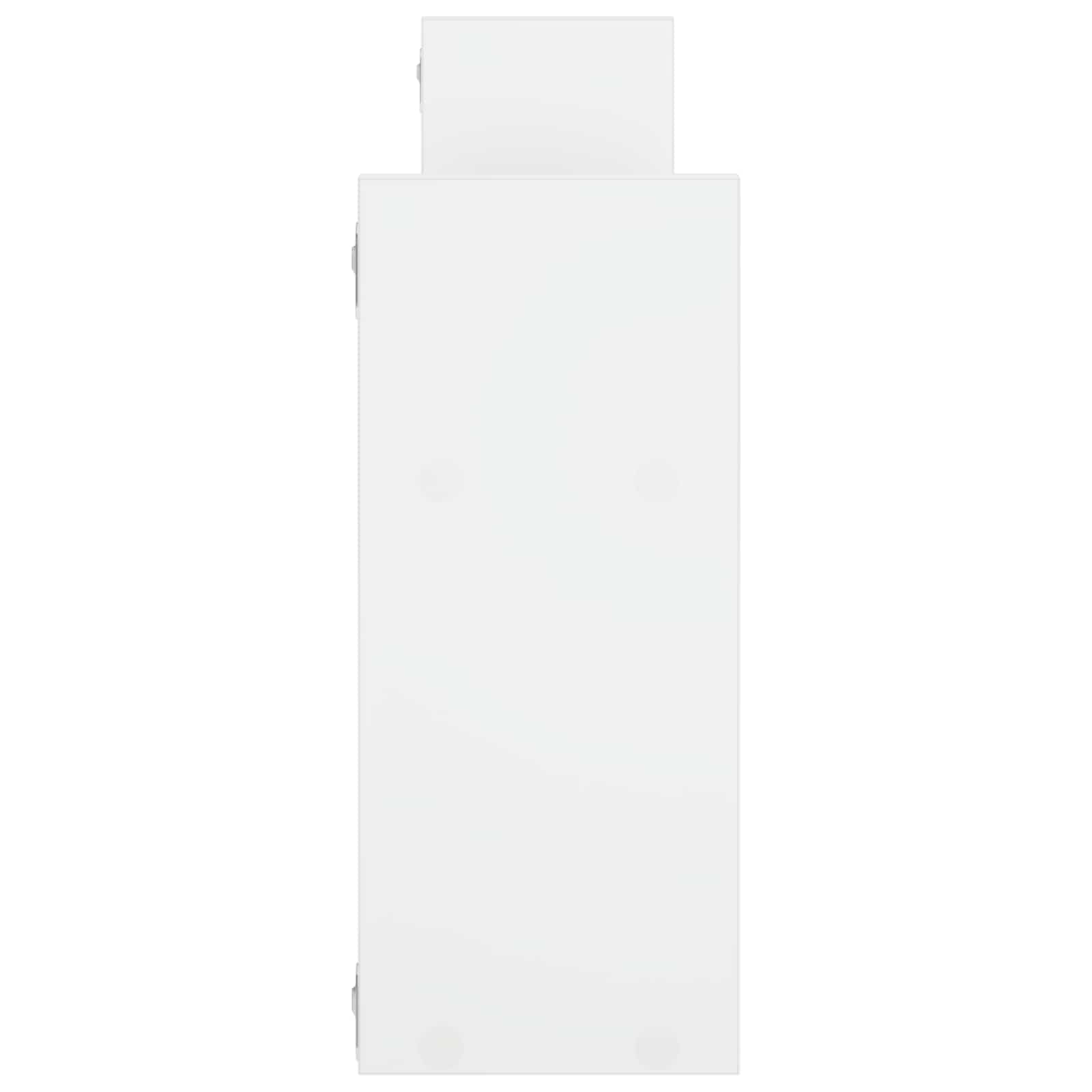 Wall Shelf White 97.5 x 17 x 40 cm Engineered Wood