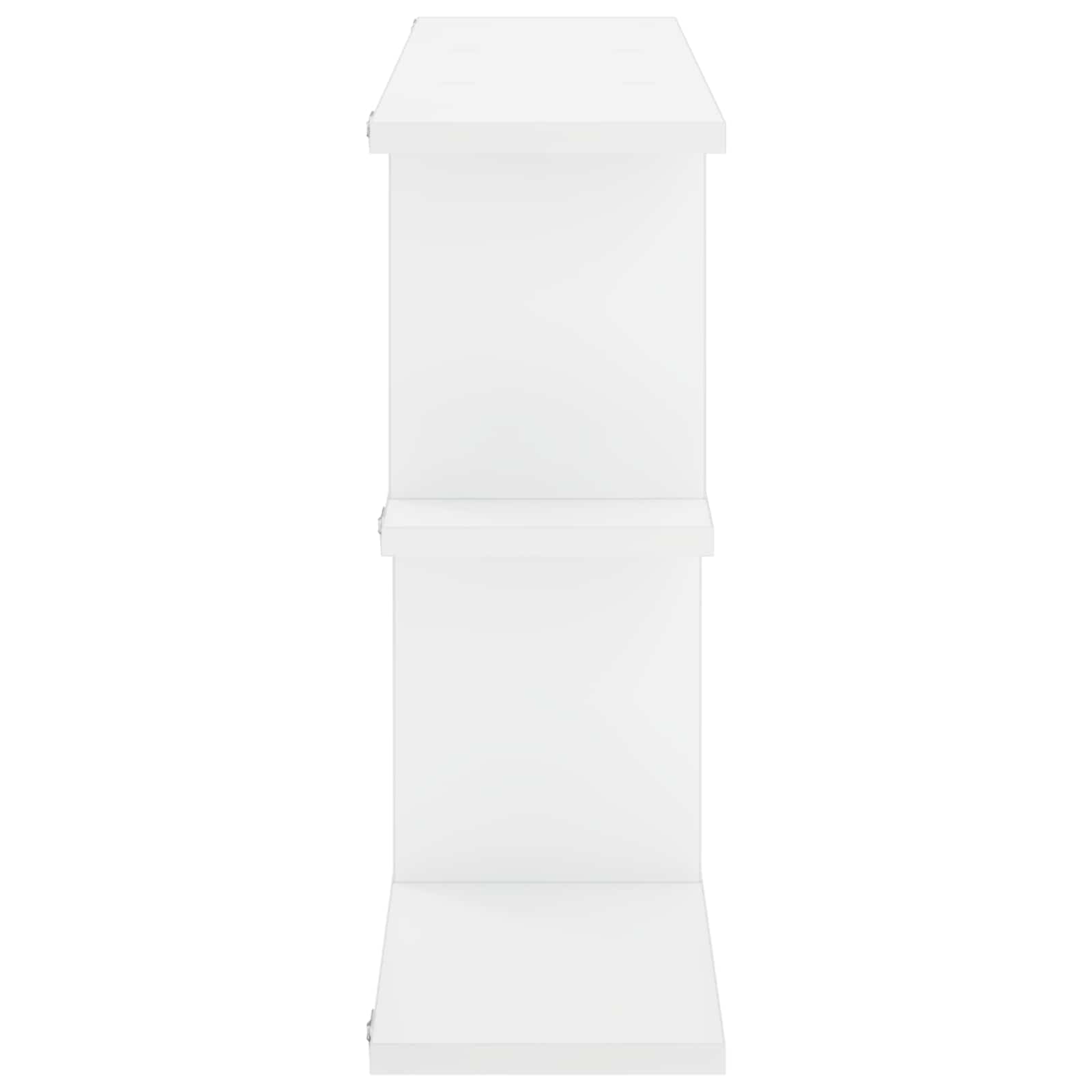 Wall Shelf White 100 x 17 x 45.5 cm Engineered Wood