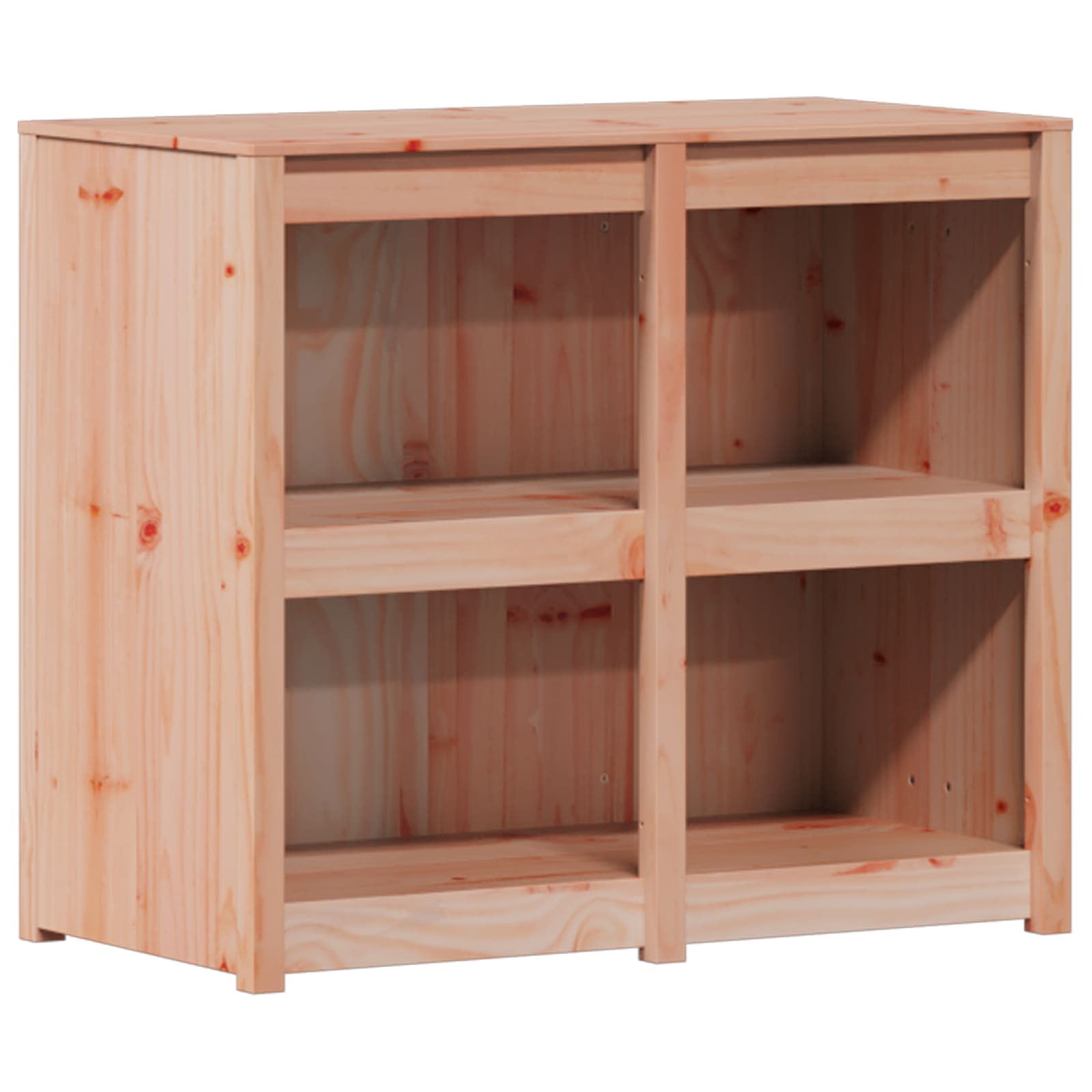 Outdoor Kitchen Cabinet MEPPEL 4 pcs Natural Douglas