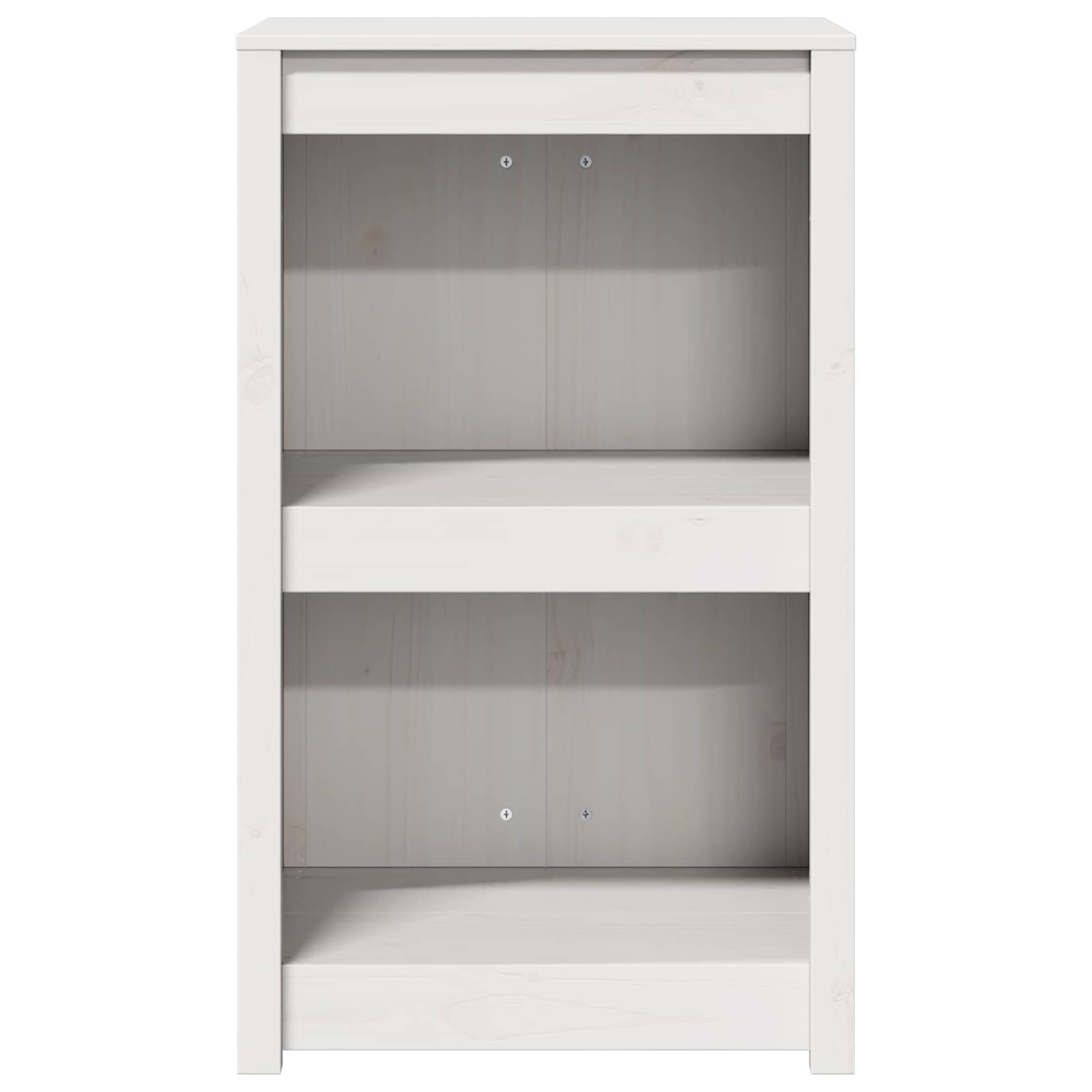 Outdoor Kitchen Cabinet MEPPEL 4 pcs White Solid Pine Wood