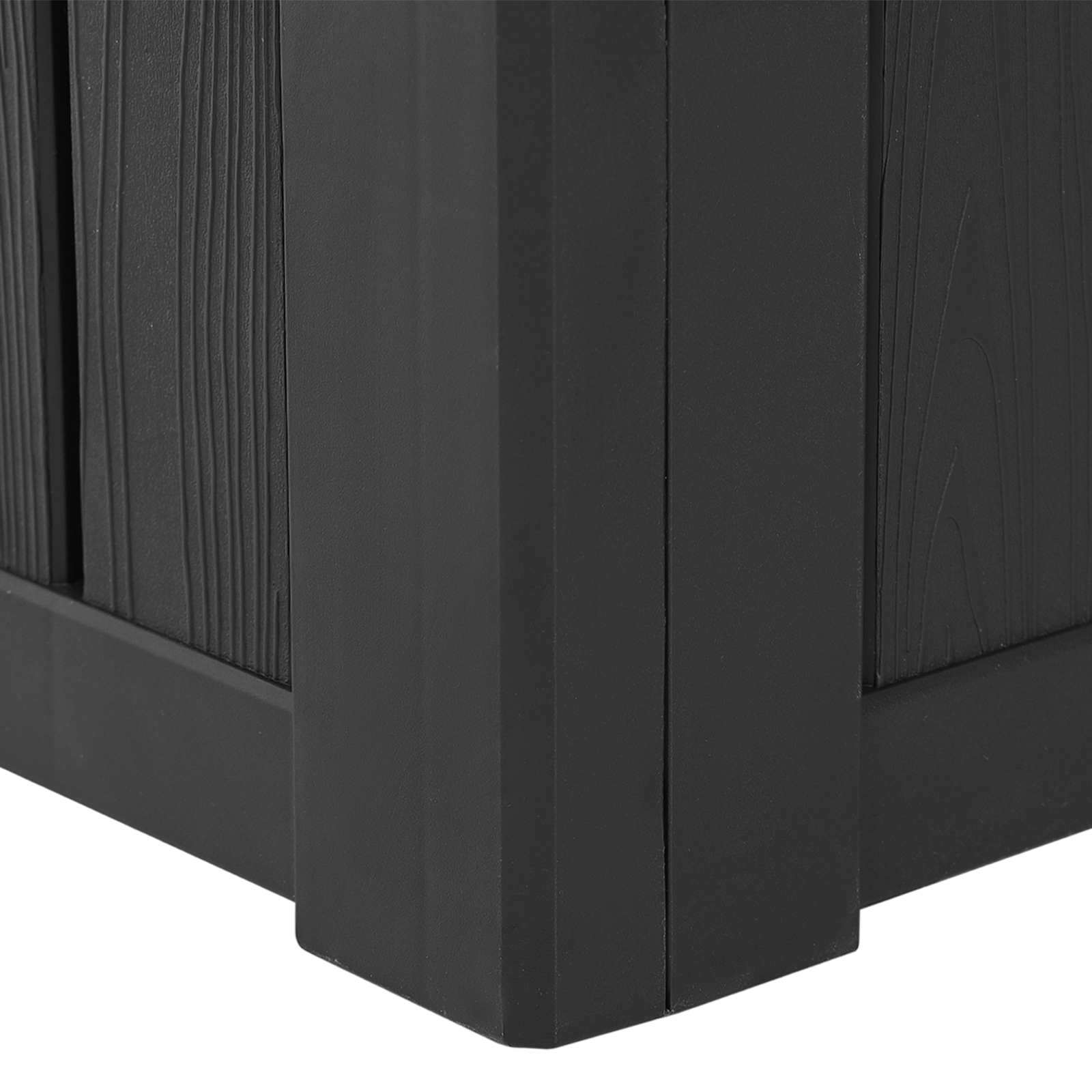 Hot Tub Step with Storage 2-Step Brown and Grey 93 x 57 x 35 cm