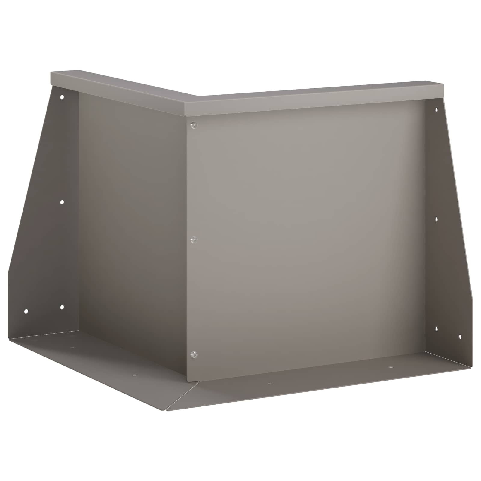 Retaining Wall 50 x 50 x 40 cm Weathering Steel Rusty