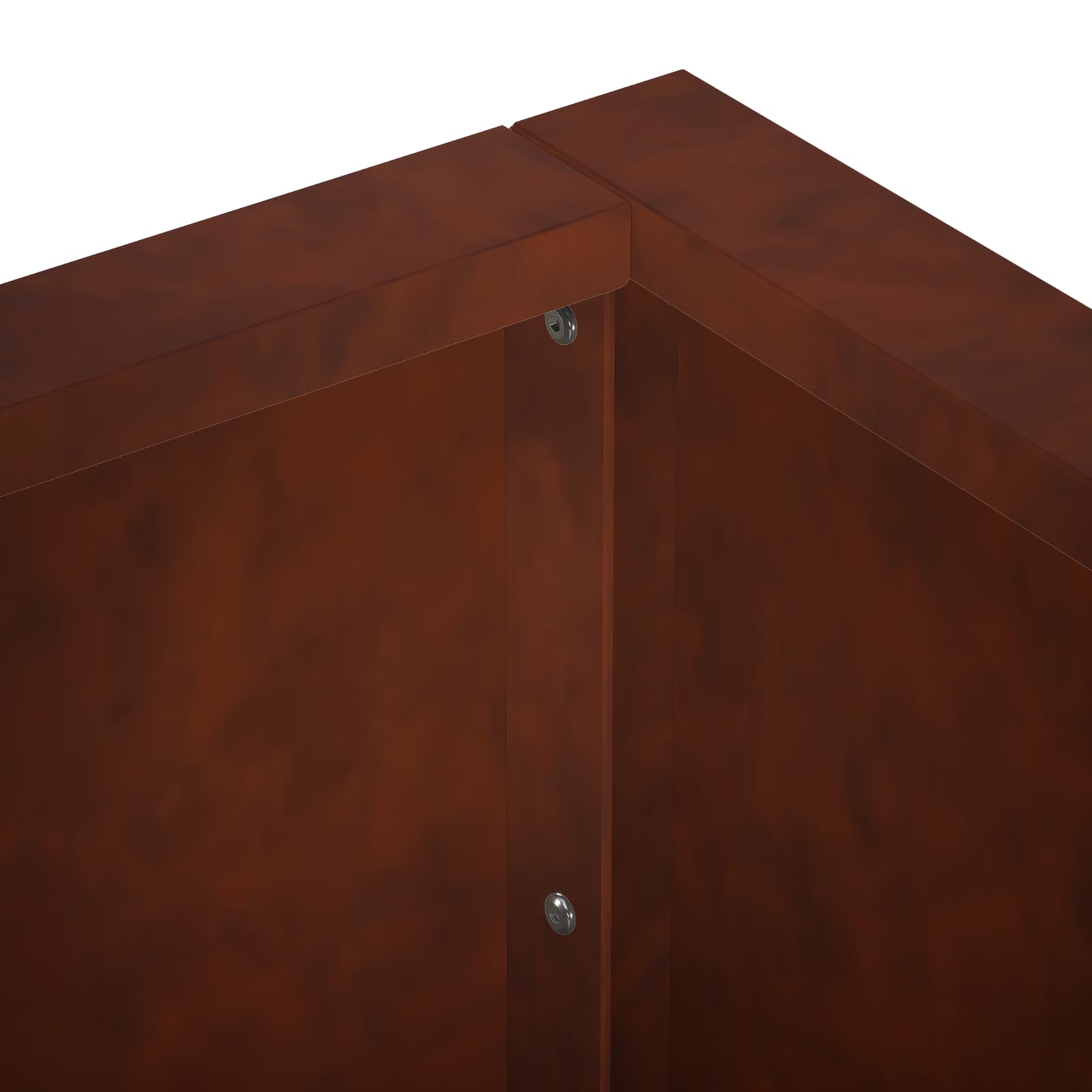 Retaining Wall 2 pcs 50 x 50 x 30 cm Weathering Steel Rusty