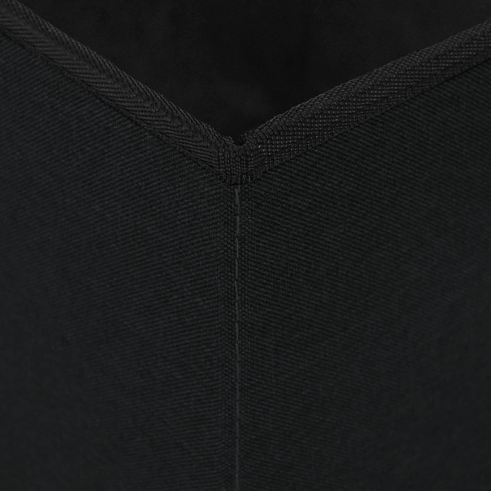 Foldable Storage Bench Black 180 kg 80 L 77 x 38 x 38 cm Linen
