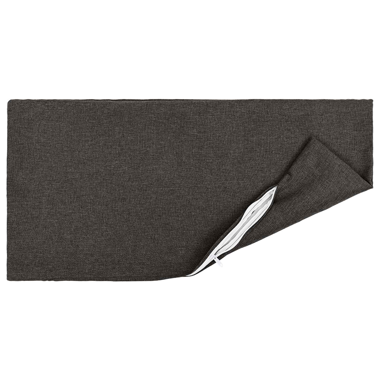 Throw Pillow 6 pcs HEERLEN Dark Grey 40 x 80 cm Fabric