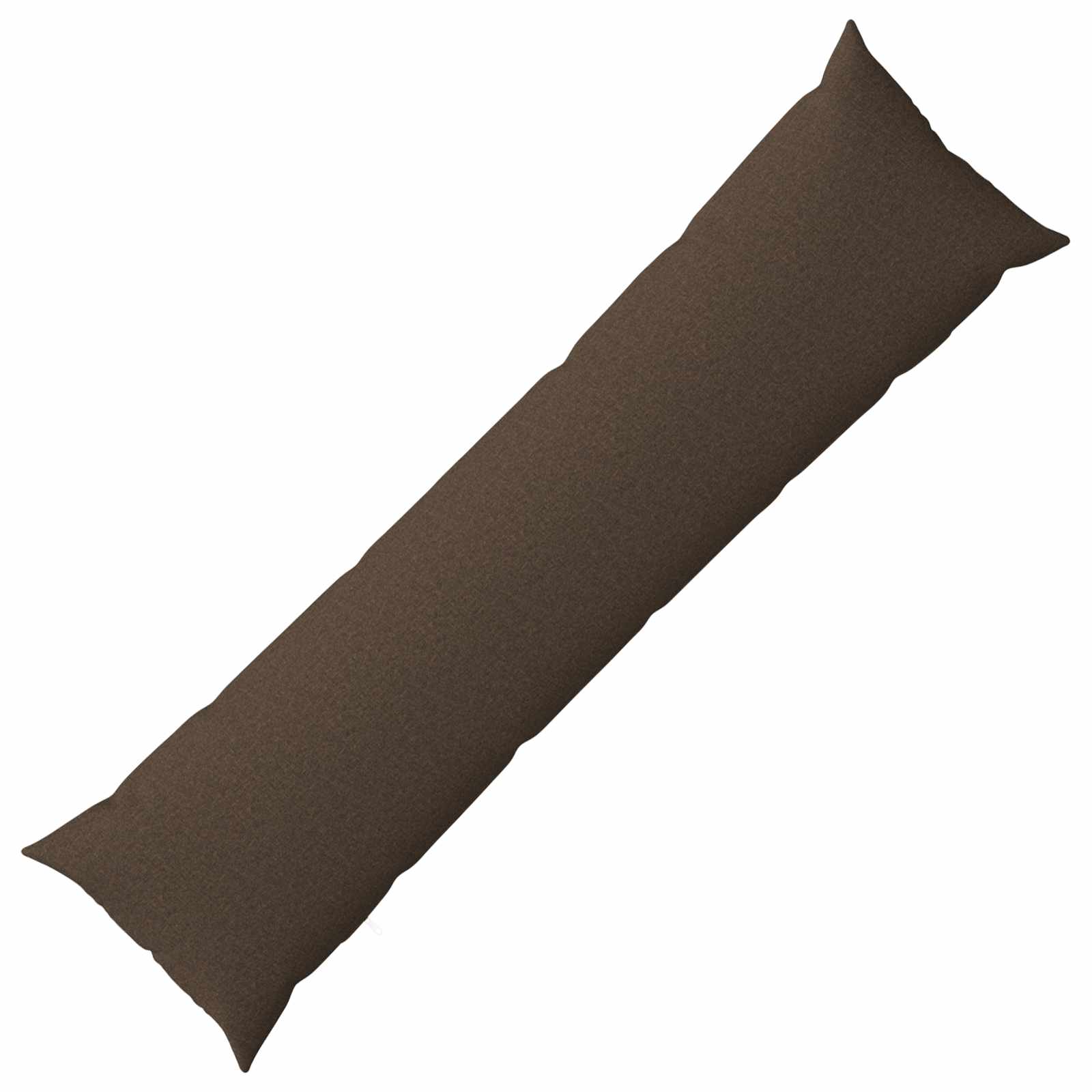 Cushion with Pillow HEERLEN Taupe 40 x 145 cm Fabric