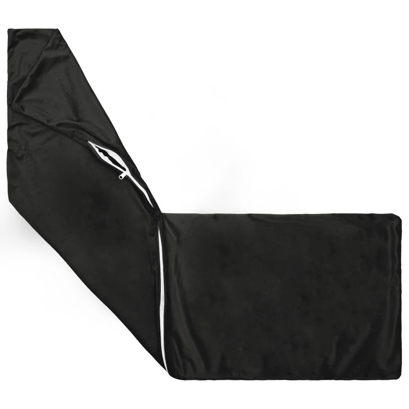 Cushion with Pillow HEERLEN 2 pcs Black Velvet