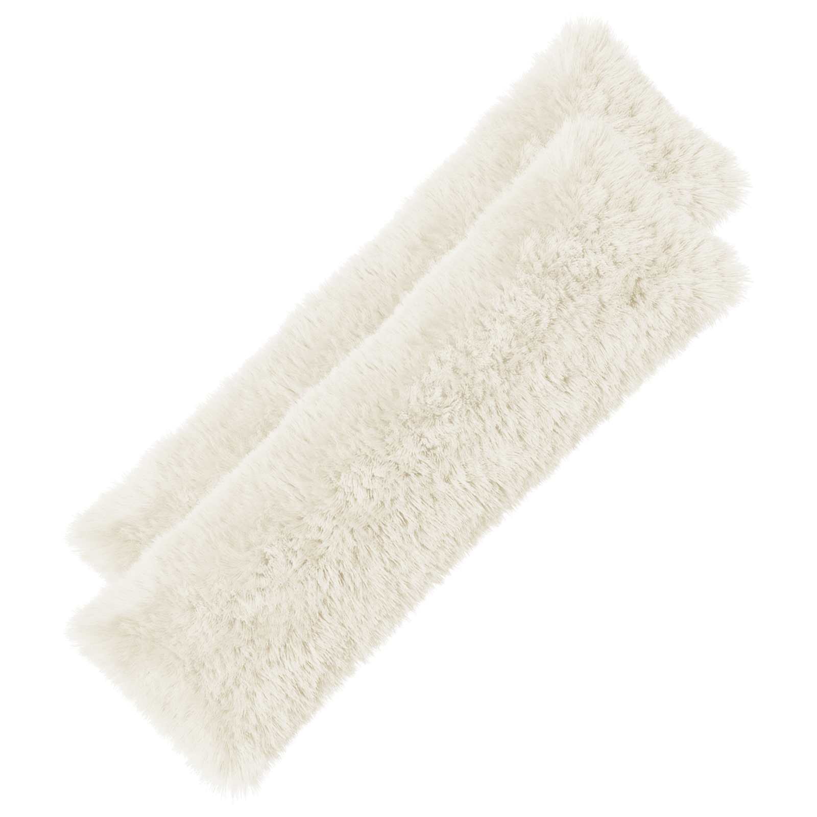Cushion with Pillow HEERLEN 2 pcs White PV Fleece