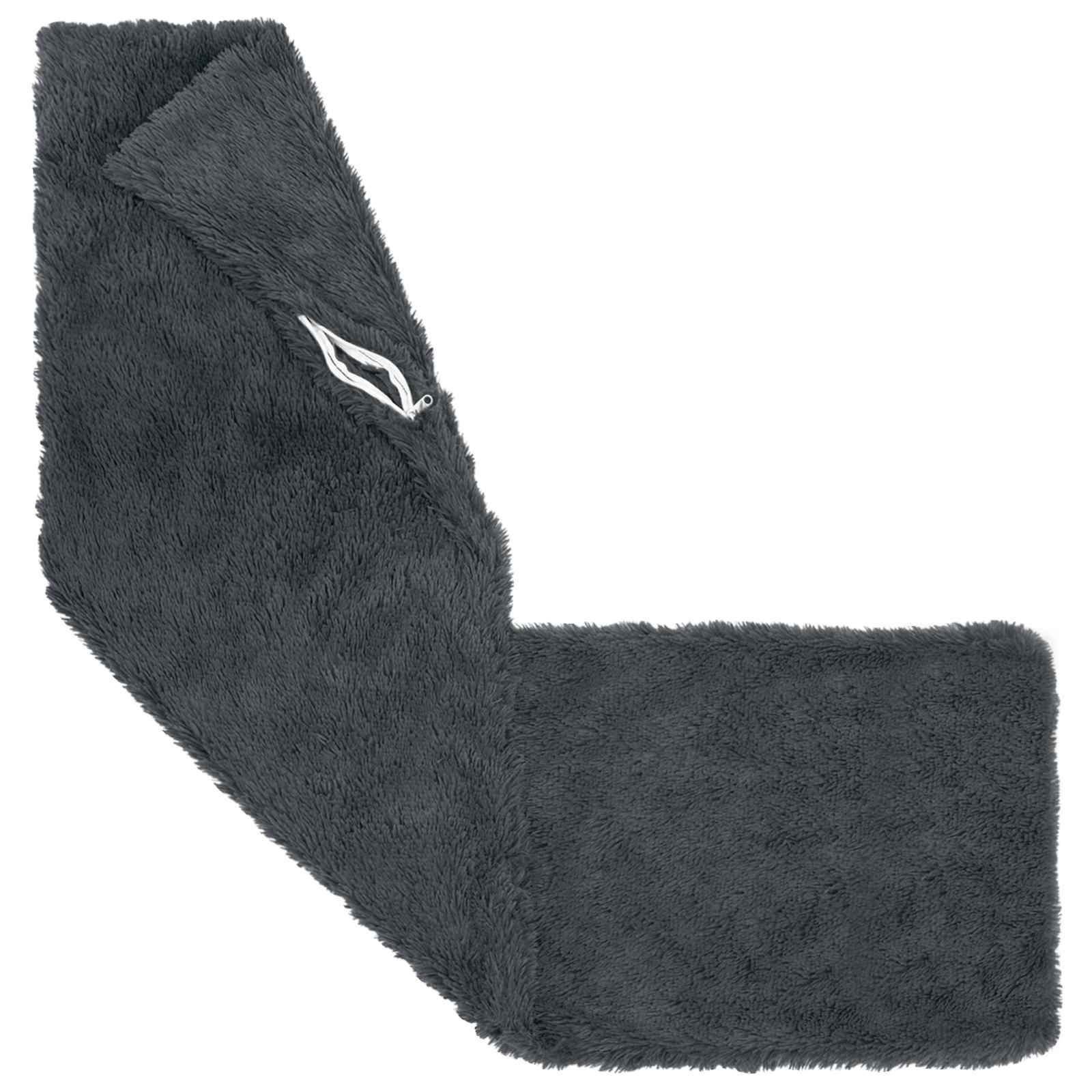 Cushion with Pillow HEERLEN 2 pcs Anthracite PV Fleece