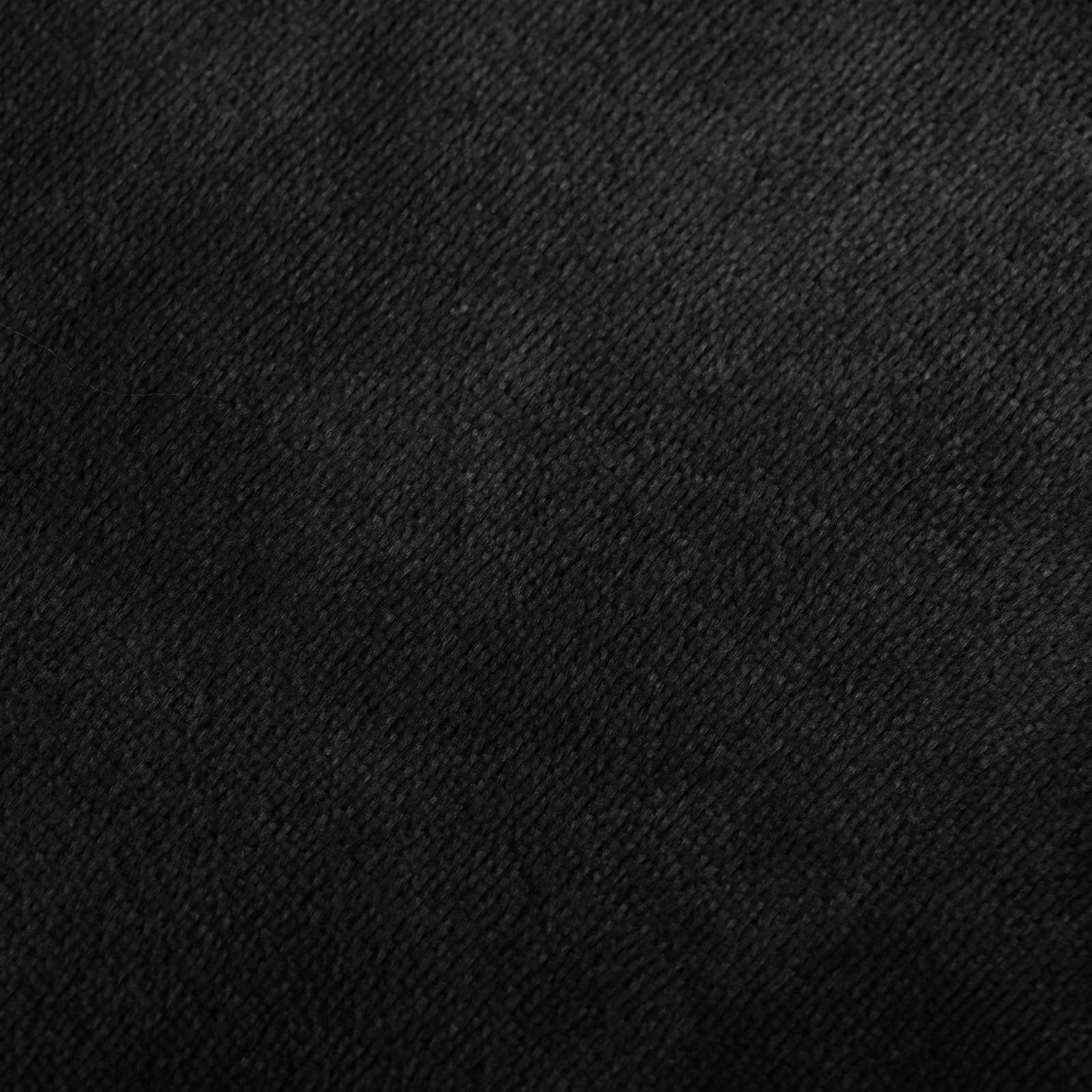 Throw Pillow 2 pcs HEERLEN Black 40 x 145 cm Flannel