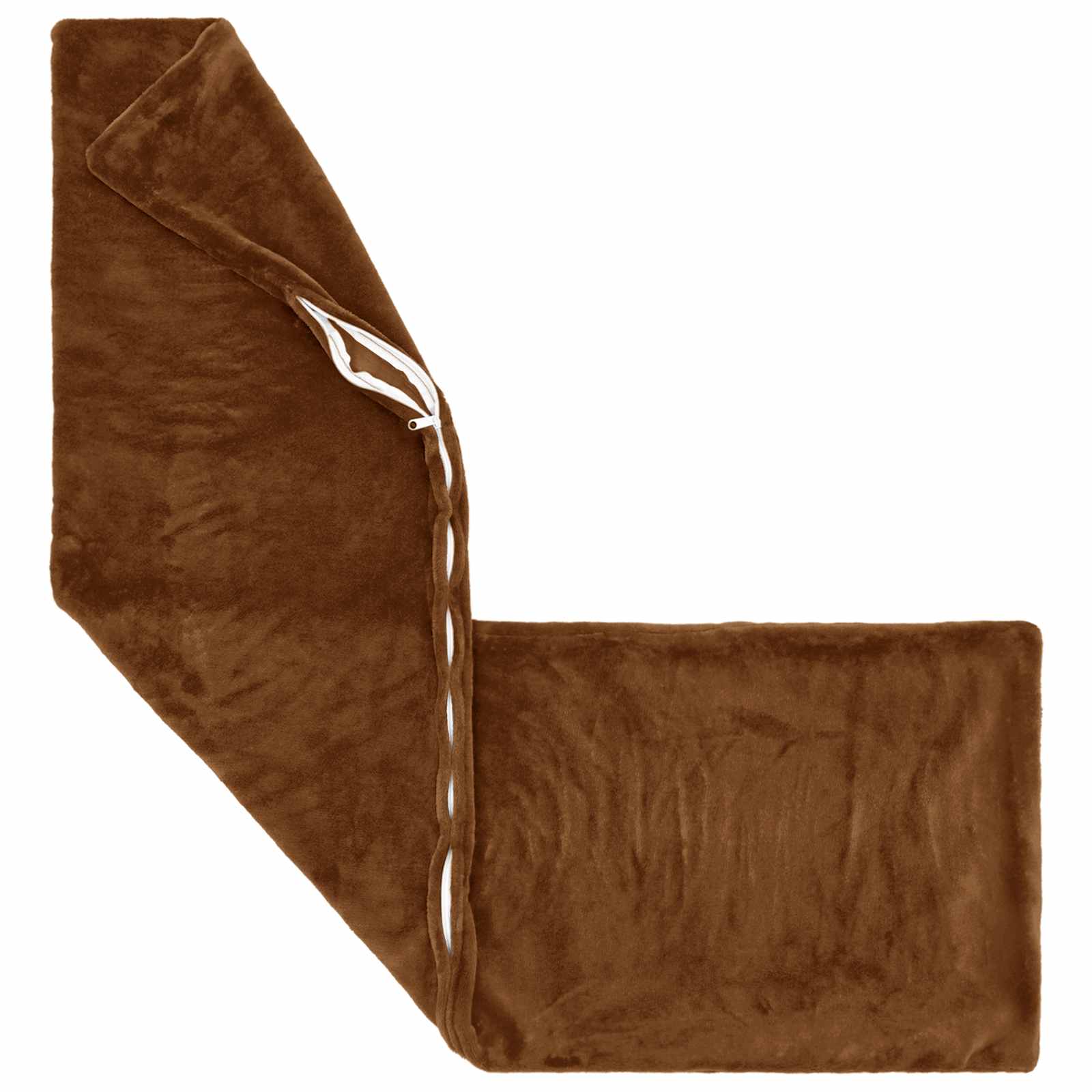 Throw Pillow 2 pcs HEERLEN Light Brown 40 x 145 cm Flannel