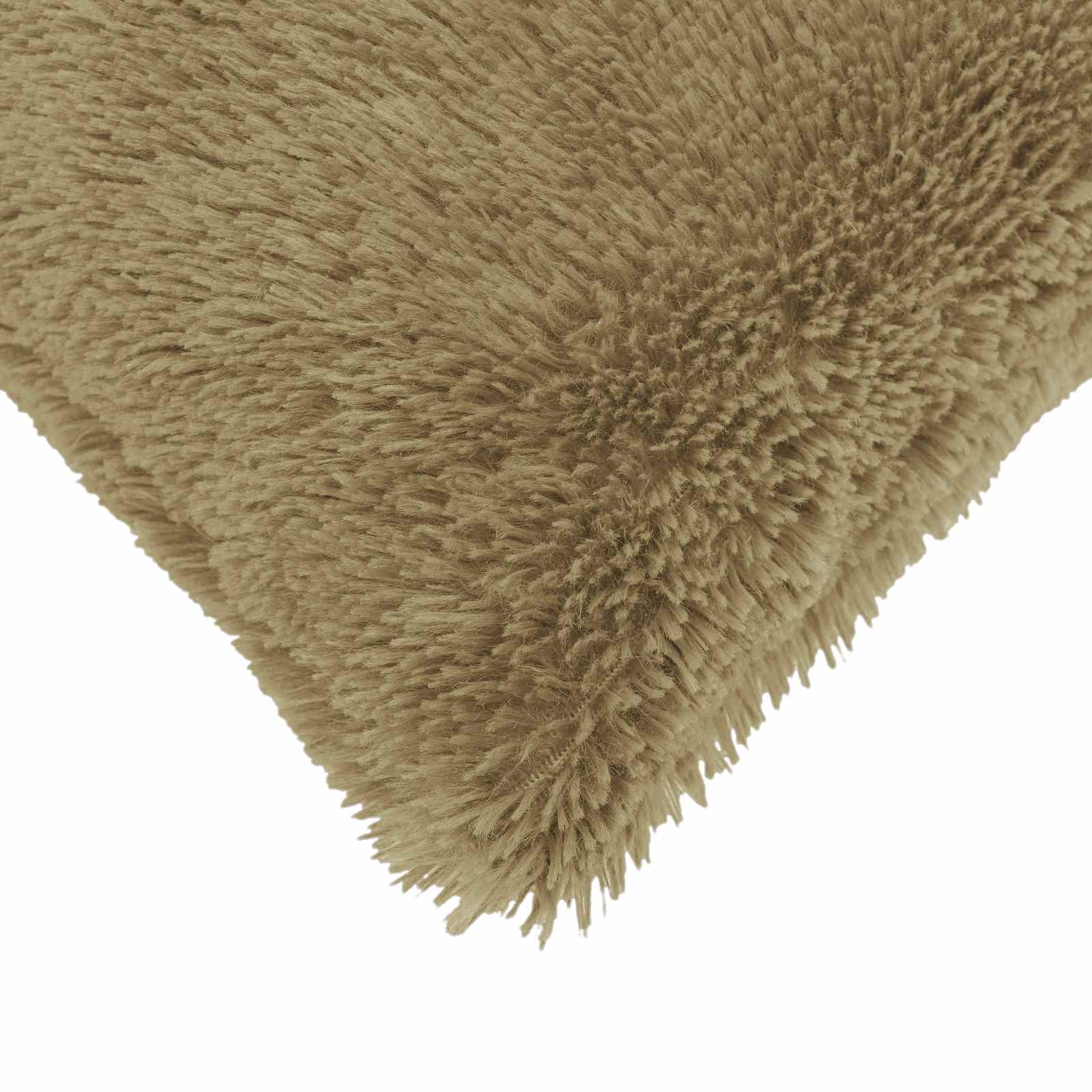 Cushion with Pillow HEERLEN 2 pcs Light Grey PV Fleece