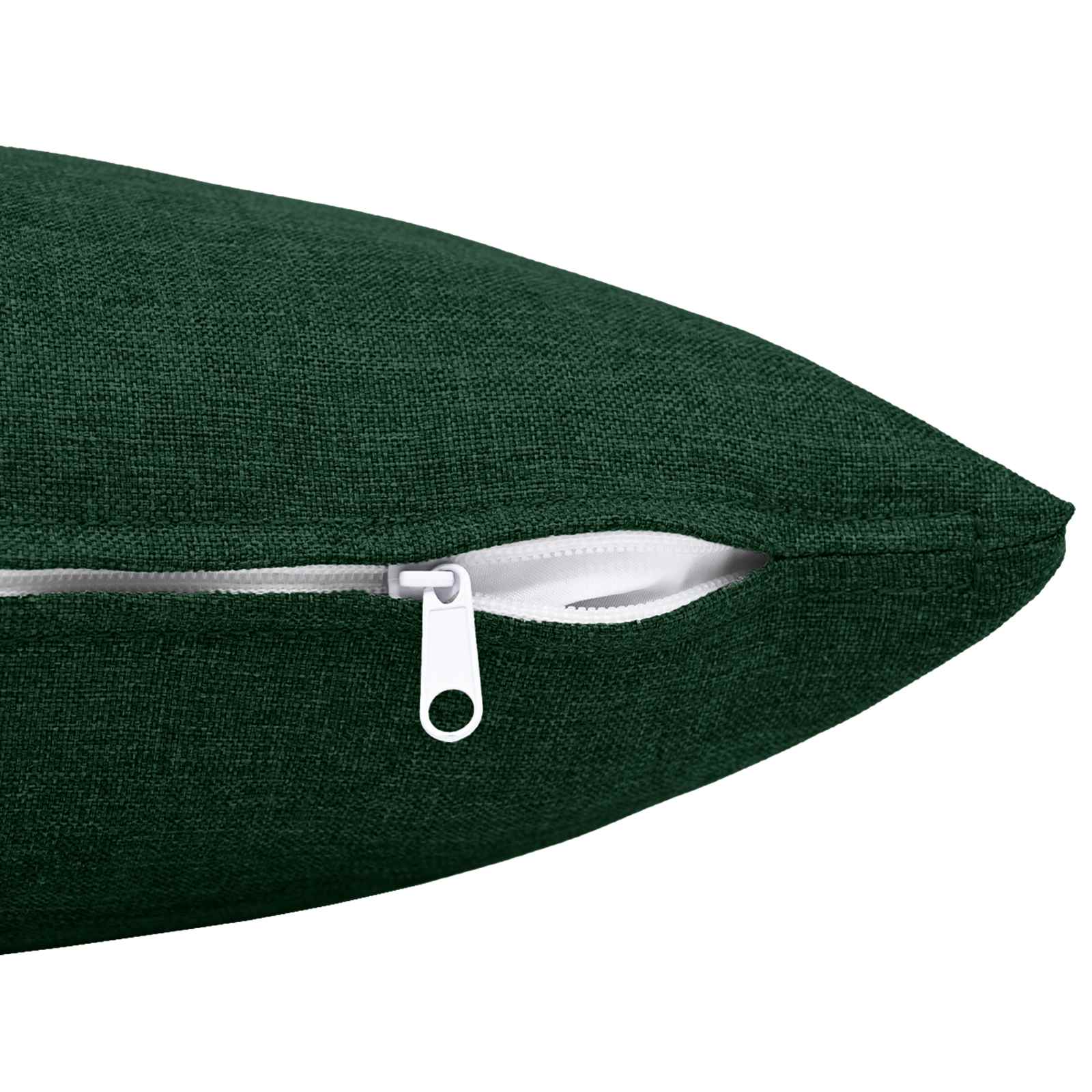 Throw Pillow 2 pcs HEERLEN Dark Green 50 x 50 cm Fabric