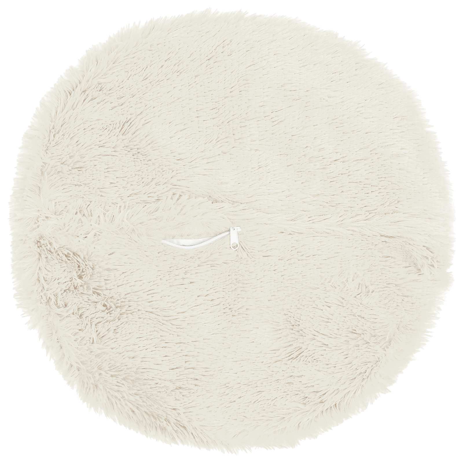 Cushion with Pillow HEERLEN 6 pcs White PV Fleece