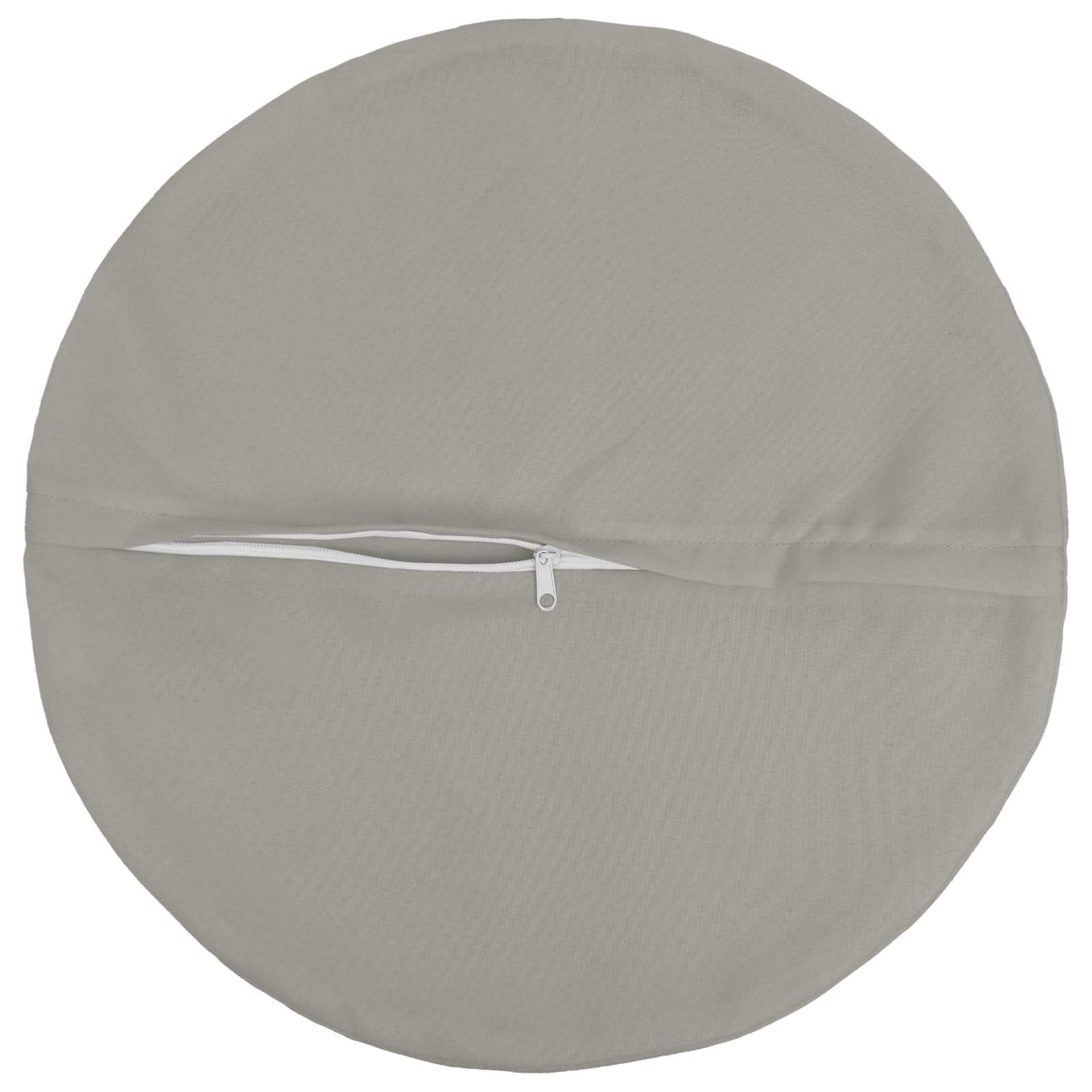 Cushion with Pillow HEERLEN 2 pcs Grey Polyester