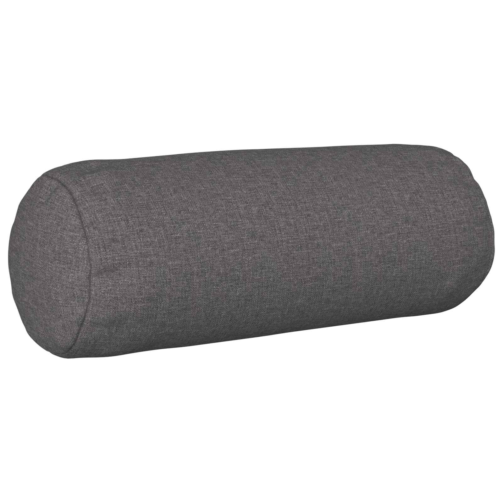 Cushion with Pillow HEERLEN 2 pcs Light Grey Fabric